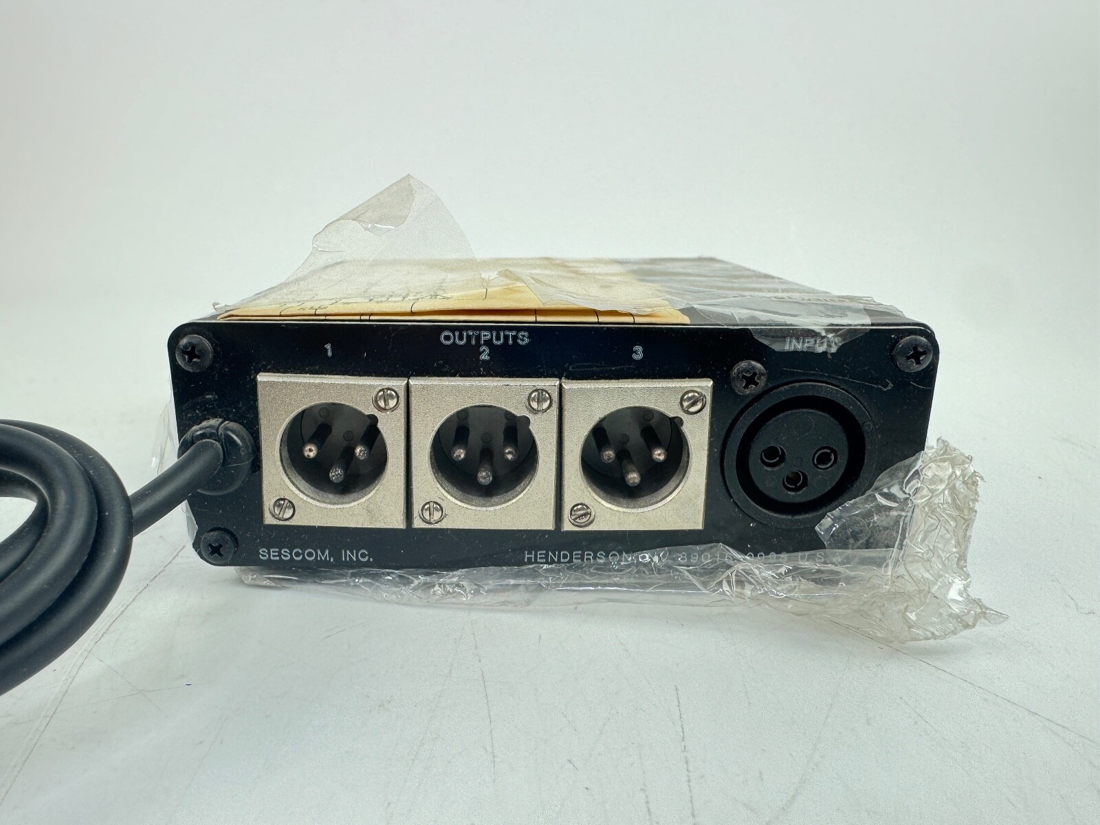 Sescom PO-6 "the portables" 1x3 PRO DA NEW *NO BOX*