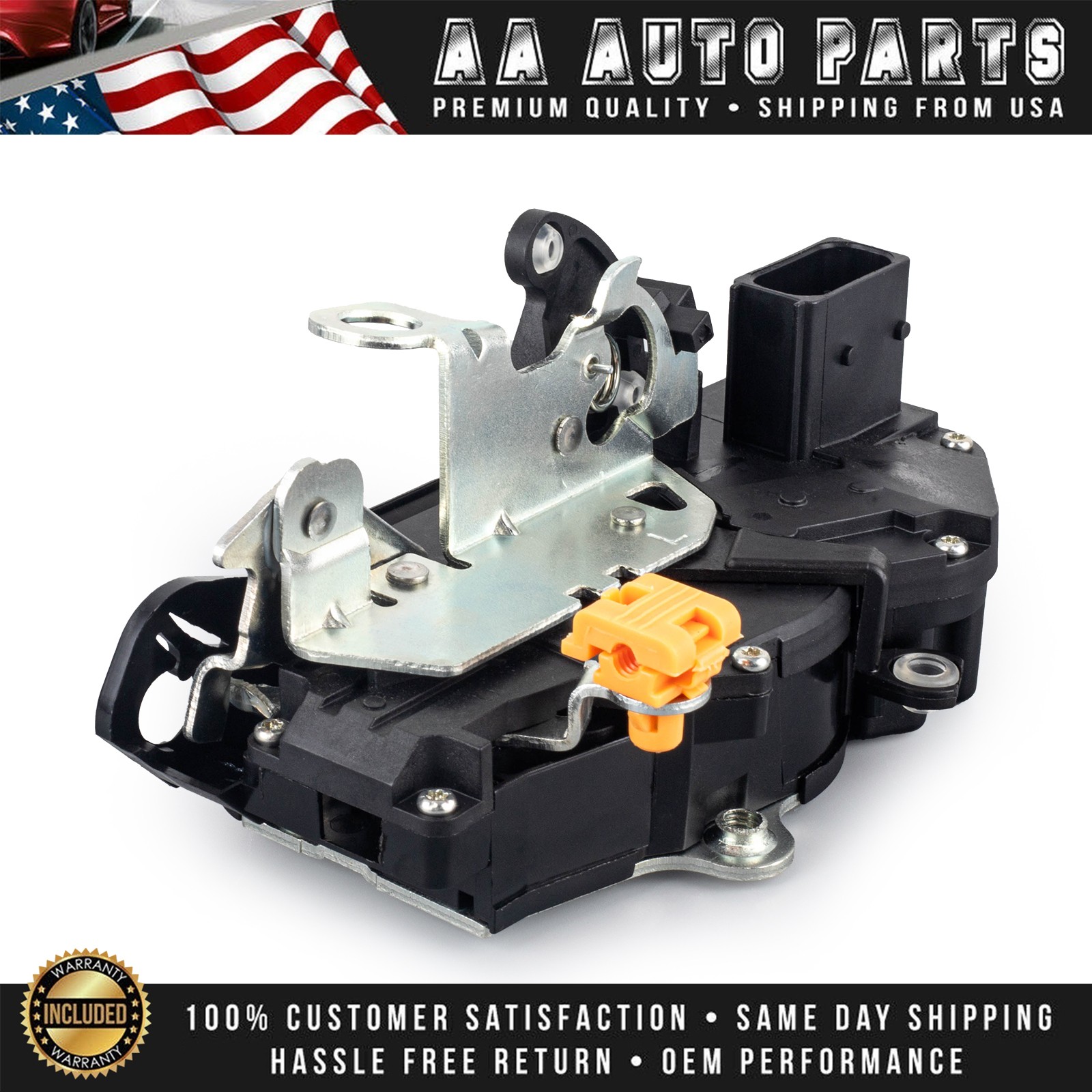 Door Lock Actuator Front Left for Cadillac Escalade Chevy Silverado GMC Sierra