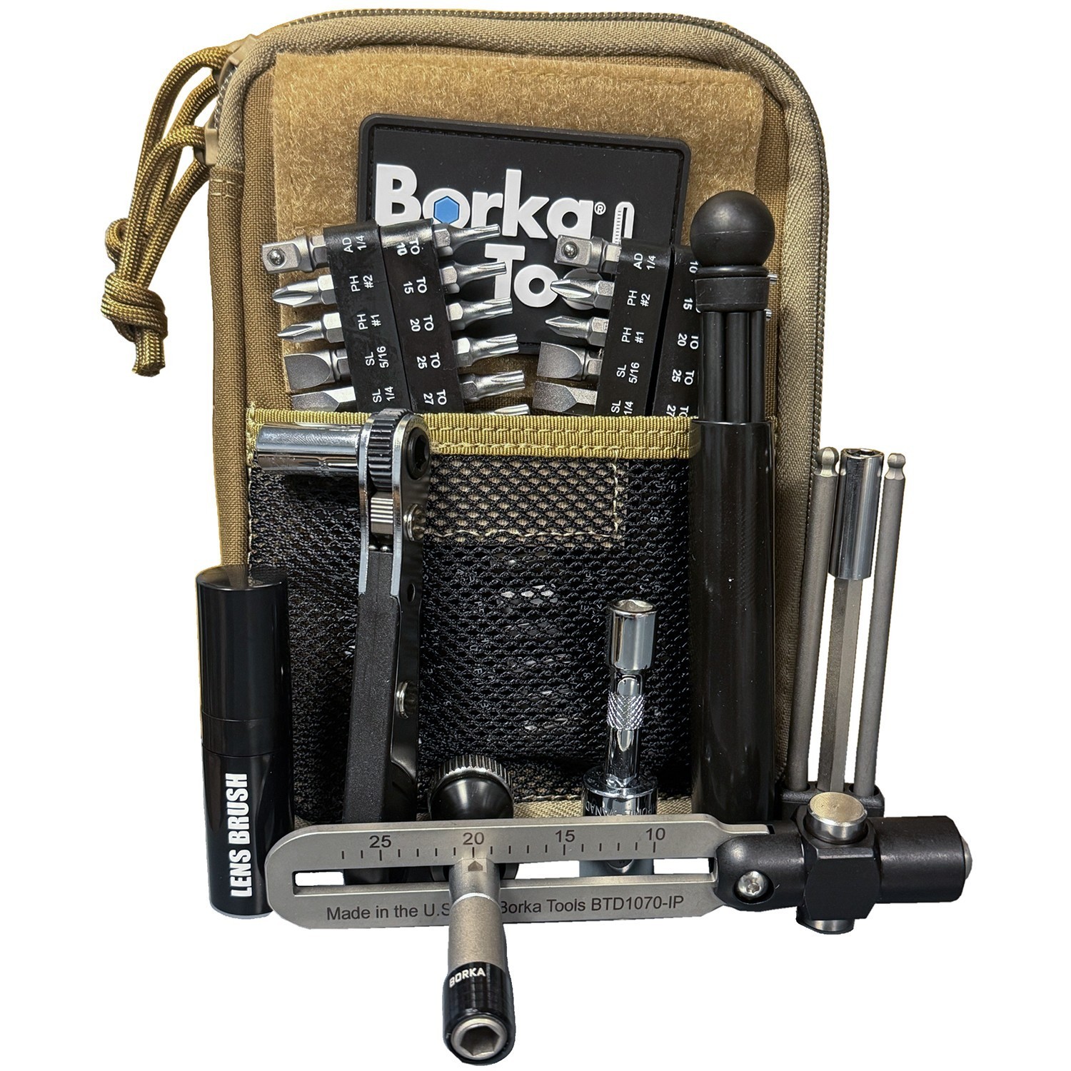 Borka Tools Mil-Spec Torque Driver Kit w/ Rod & 2x Bit Sets #BTD-G6