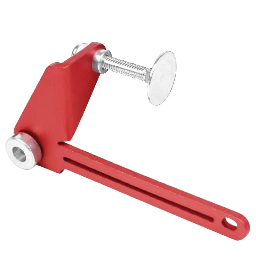 Longacre 52-32730 Lightweight Alum. Primary Throttle Stop Bracket - Holley 4BBL
