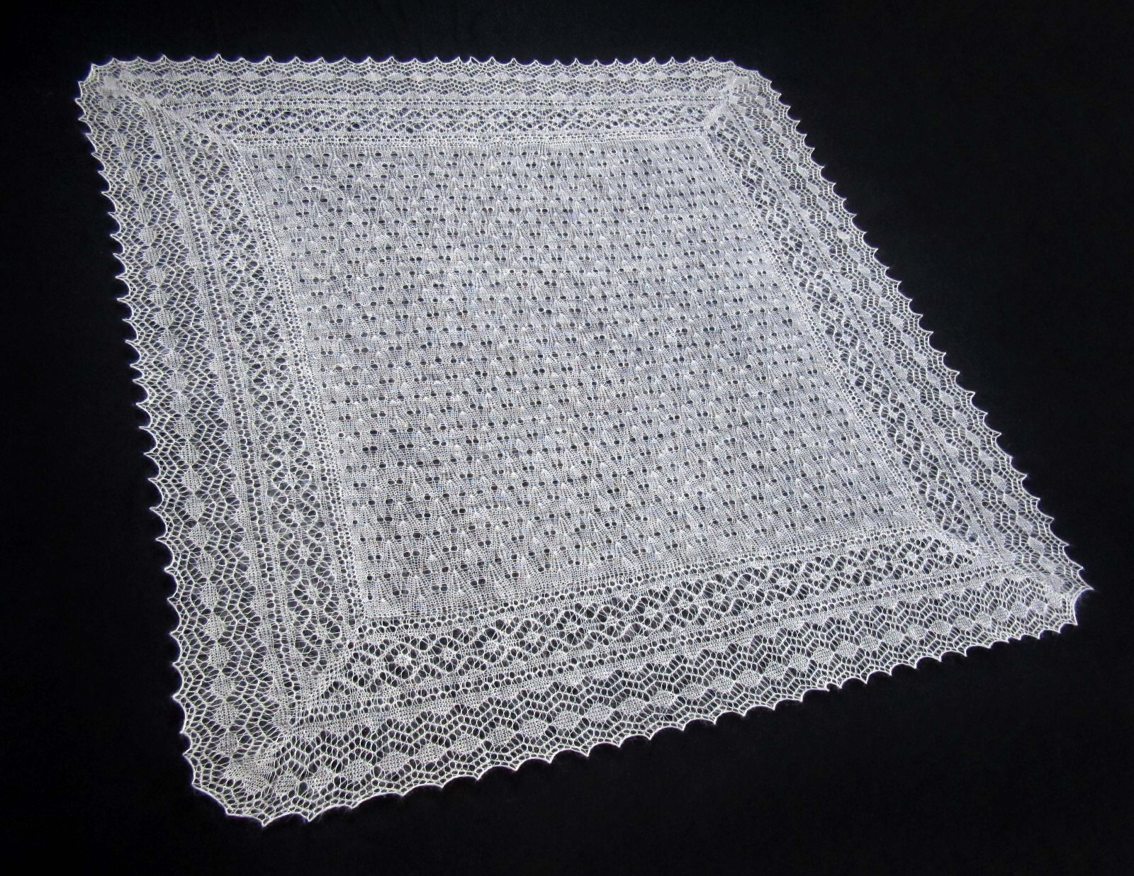 Knitted Goat Down Scarf Orenburg Shawl Rope Scarf Stole Made To