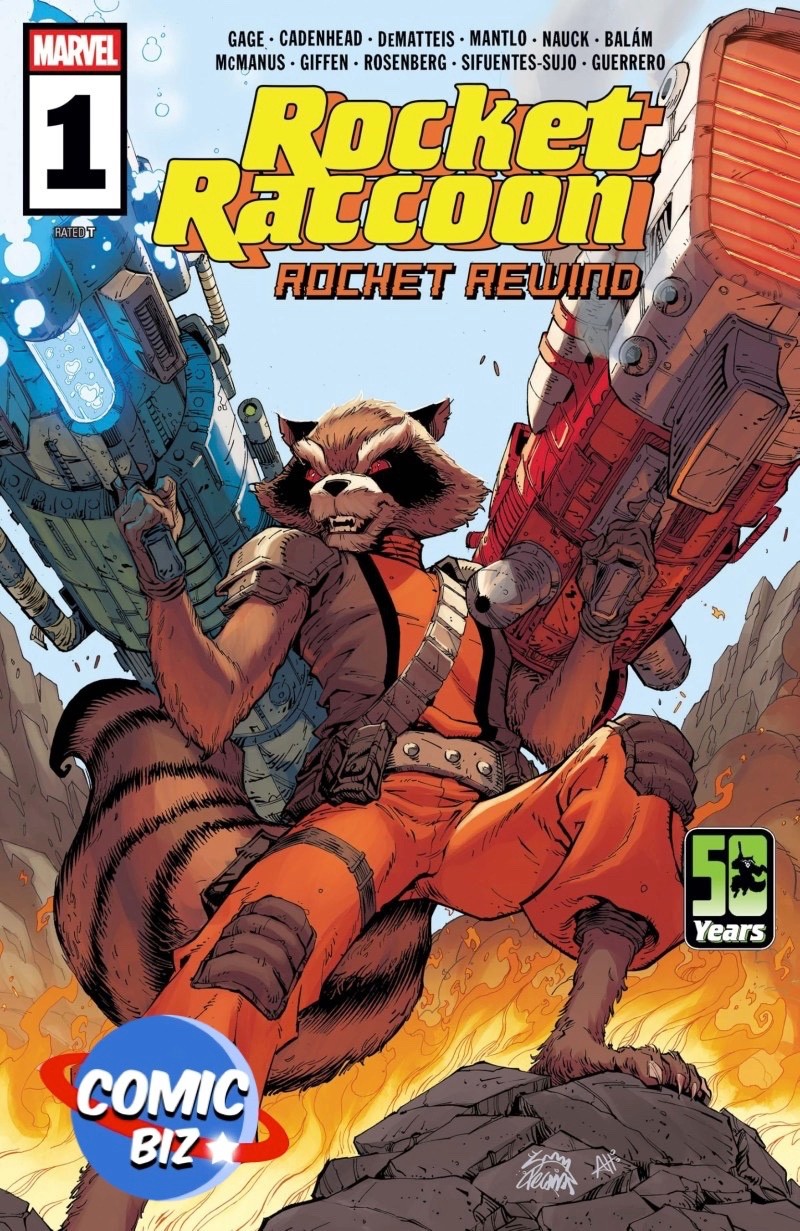 ROCKET RACCOON: ROCKET REWIND #1 (2026) 1ST PRINTING MAIN COVER MARVEL COMICS