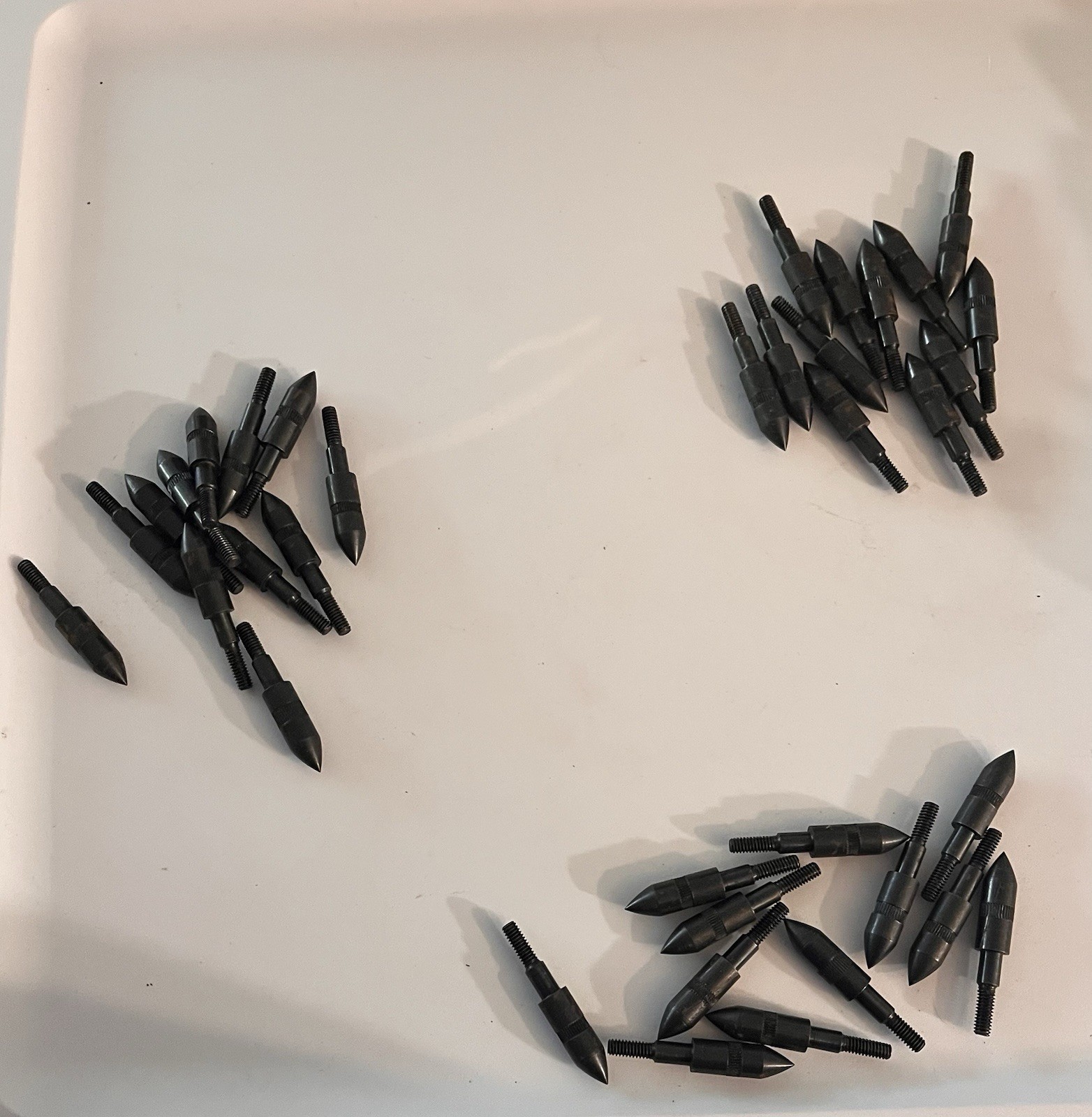 36 VINTAGE OLD STOCK 5/16” 145 GR SCREW-IN ARROW TARGET PRACTICE BULLET POINTS