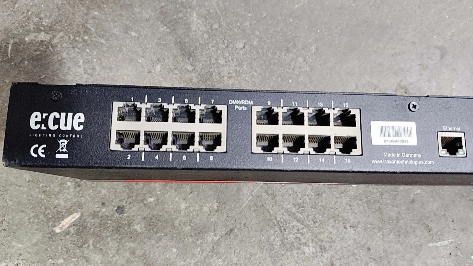 BAD Osram traxon e:cue Butler PRO 16 prots e:pix output LED controller