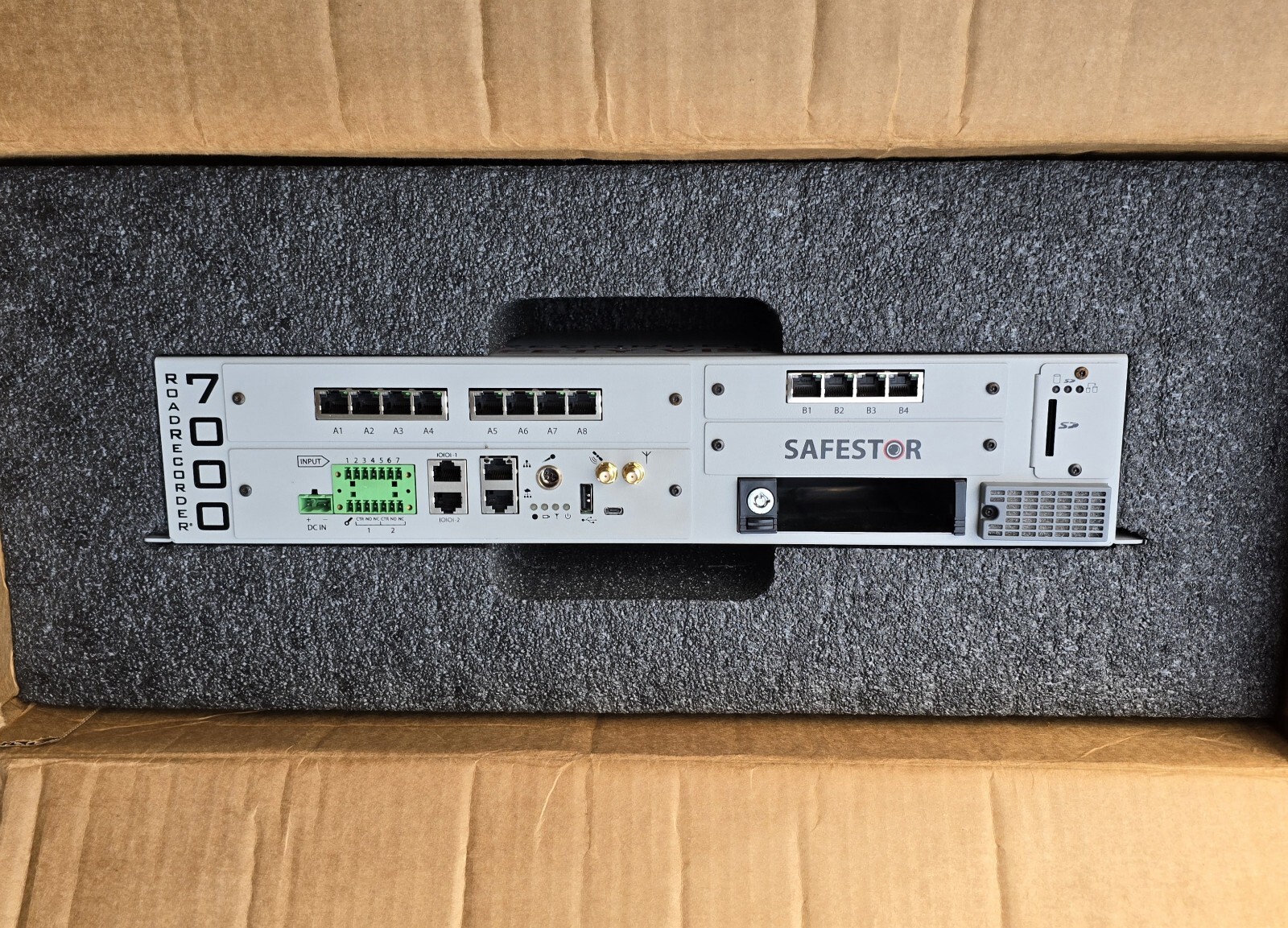 UNTESTED! Safety Vision RoadRecorder 7000s Network Video Recorder NVR DVR Bus