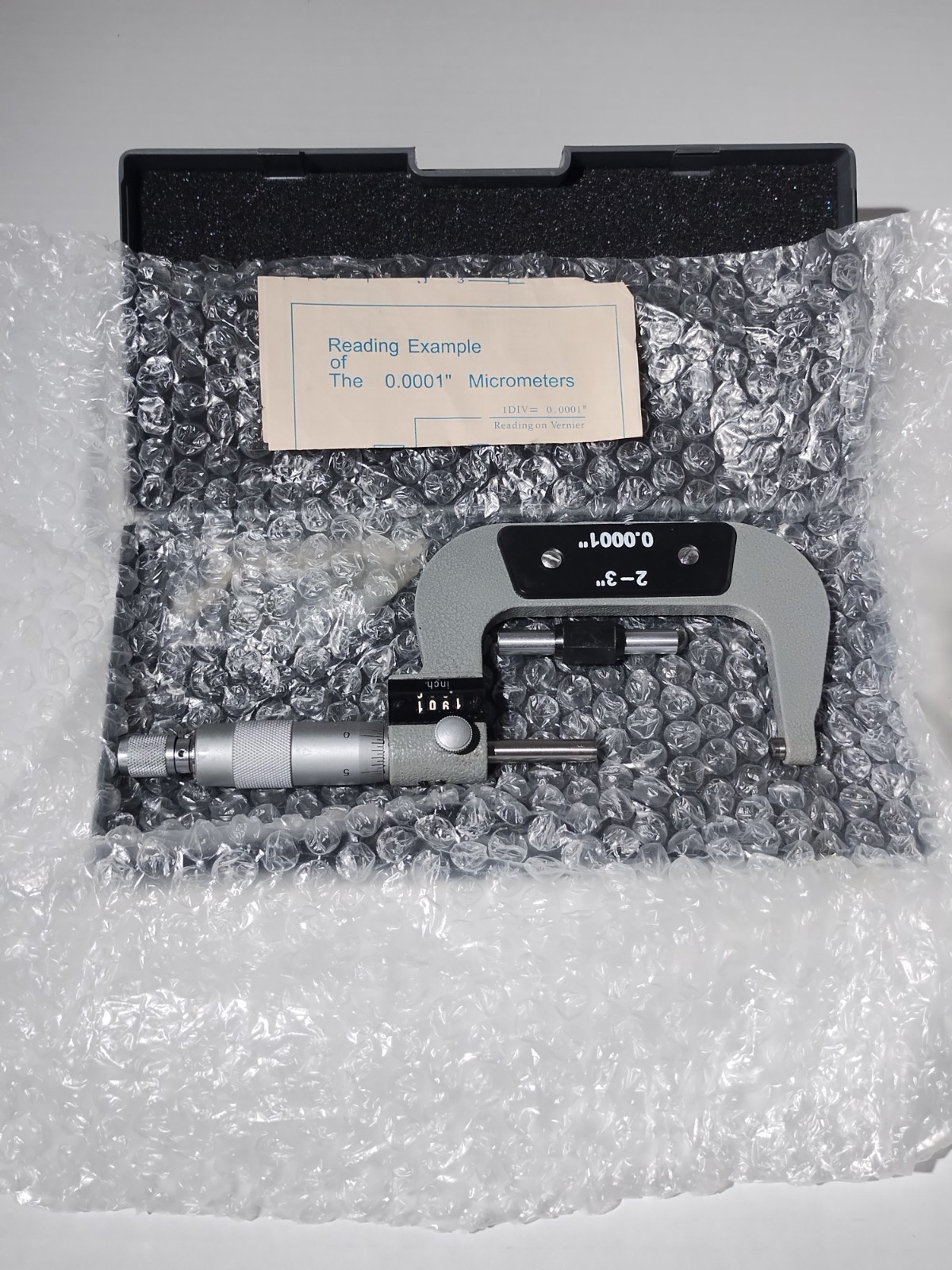 Digital Outside Micrometer 2-3" 0.001