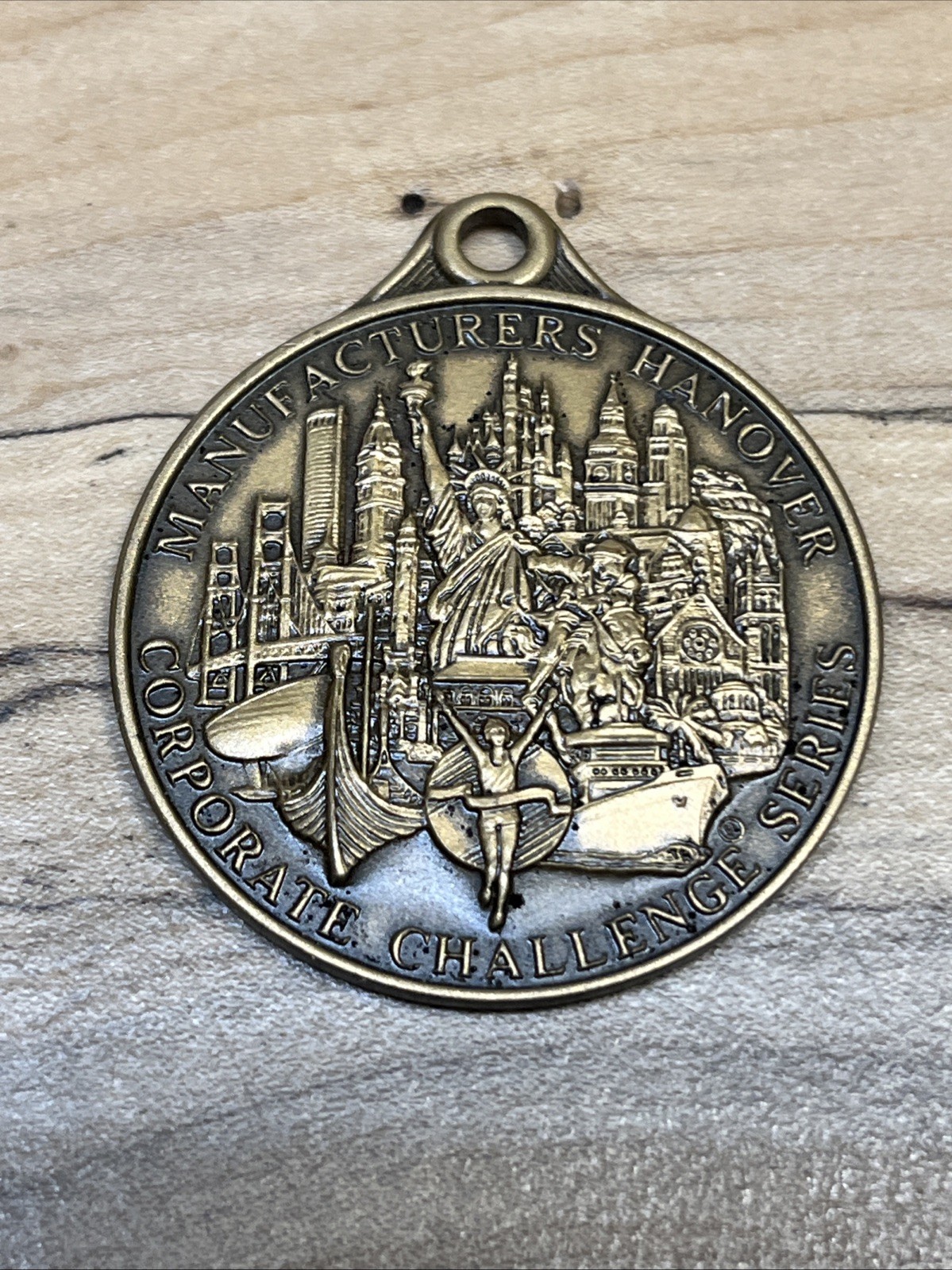 Manufactures Hanover New York City, N. Y. Key Fob *D208