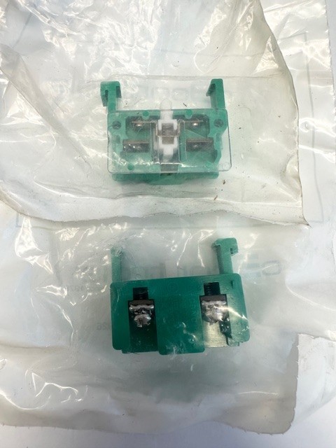 (2) c3controls CBNO 30mm Contact Block