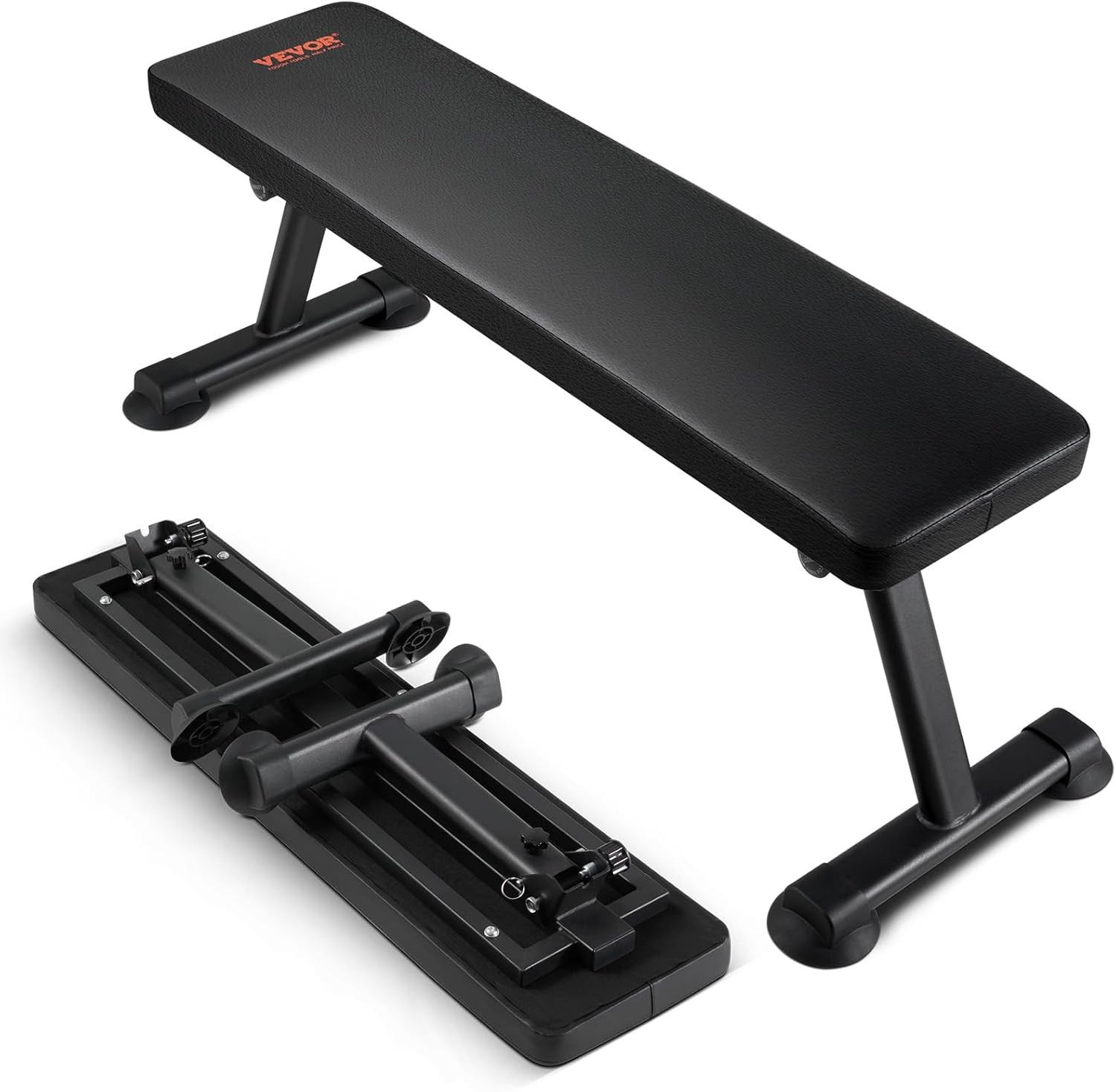 Sit up Bench, Decline Ab Bench with Reverse Crunch Handle, Adjustable Height Set