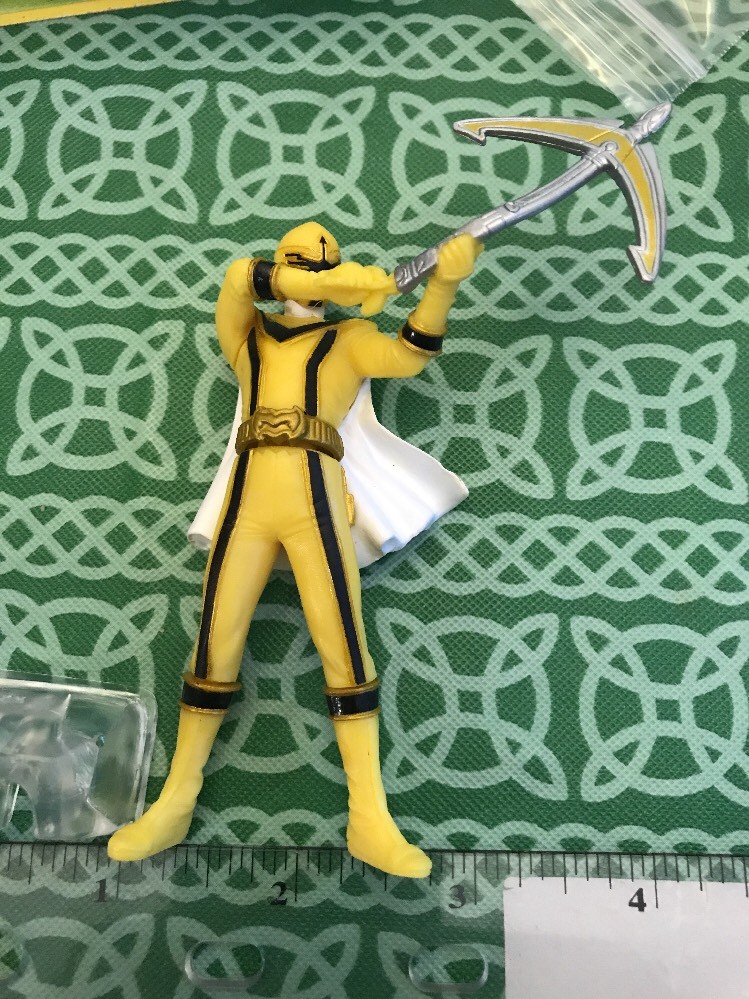 Mahou Sentai Yellow Mystic Ranger Japan Import Figure Toy FREE SHIPPING
