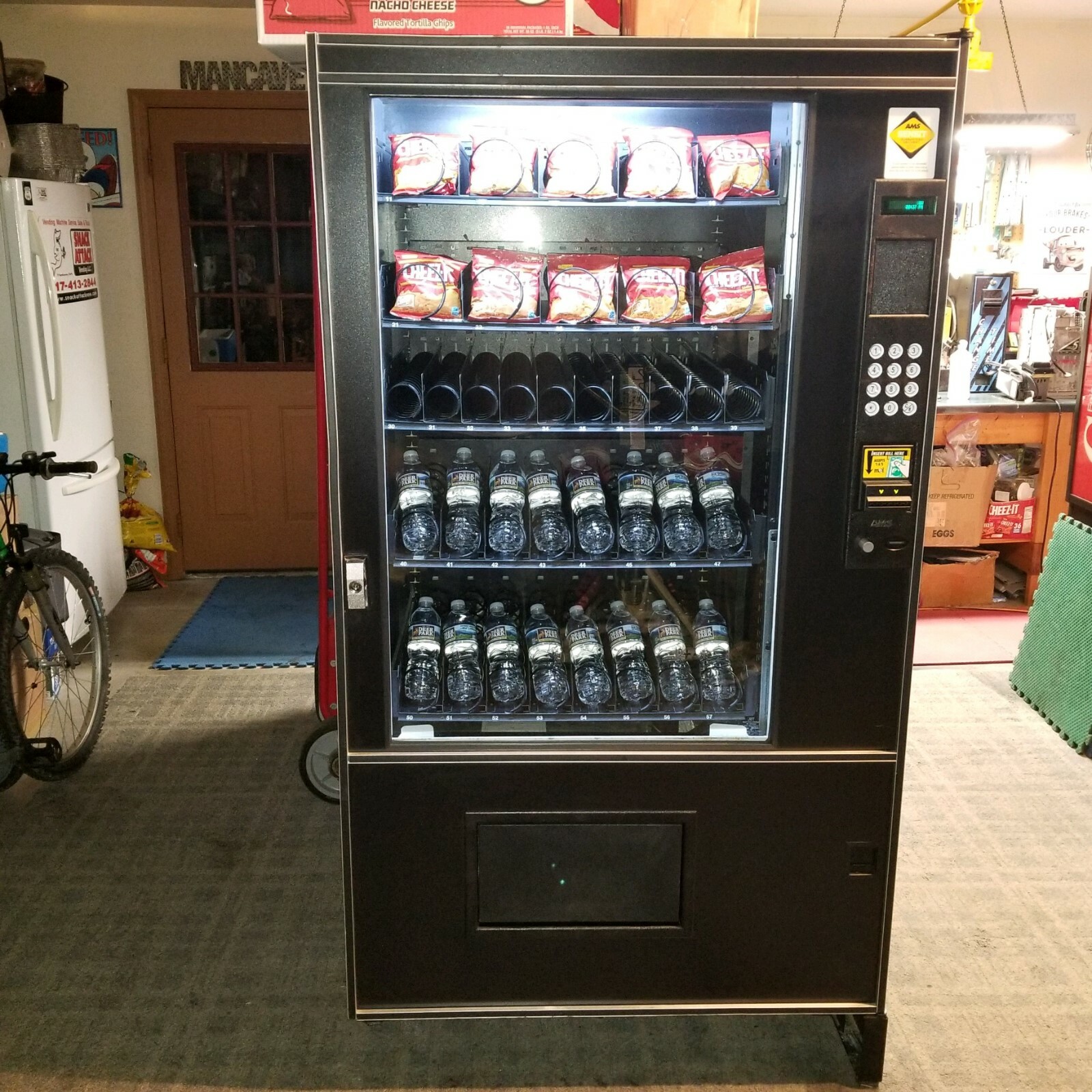 (2) AMS SENSIT 1, 2, 3 SNACK VENDING MACHINE LEFT SOUP SPIRALS / COIL "4" Ct.