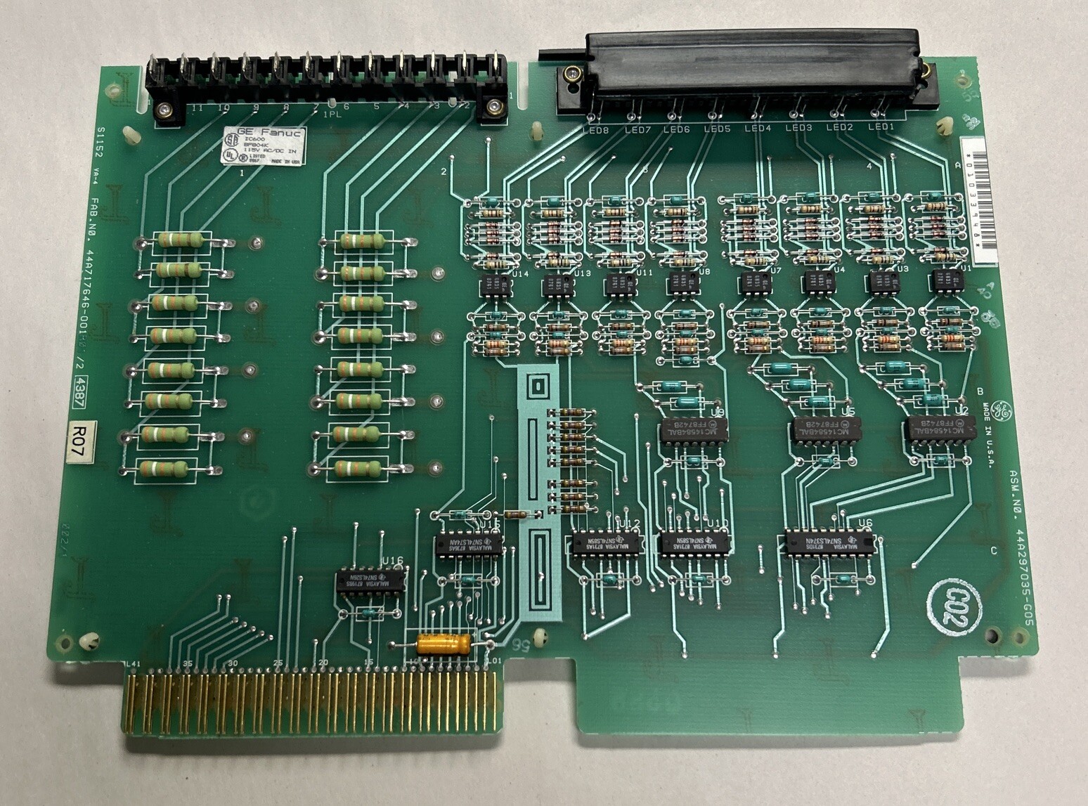 GE FANUC,IC600BF804K,INPUT MODULE NOS