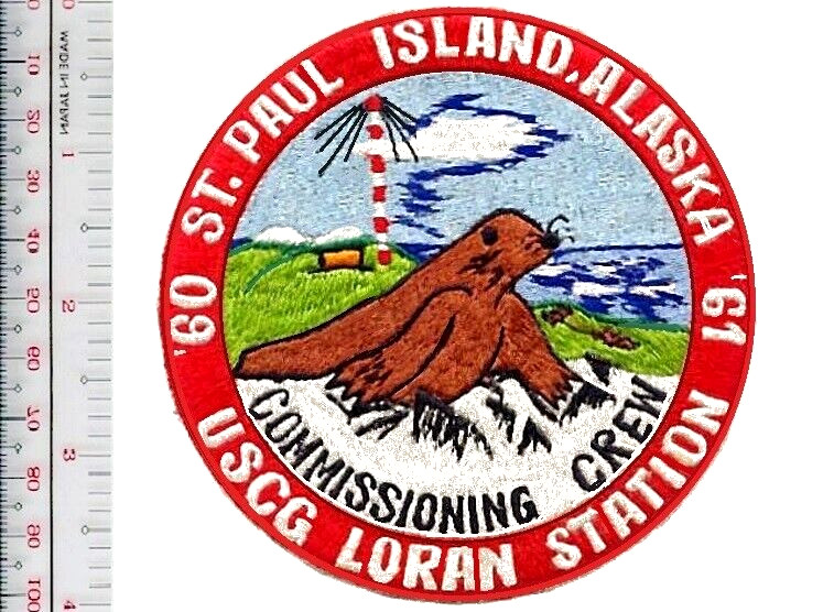 US Coast Guard USCG Loran Station Commissioning Crew 1960 Saint Paul NO TARIFF