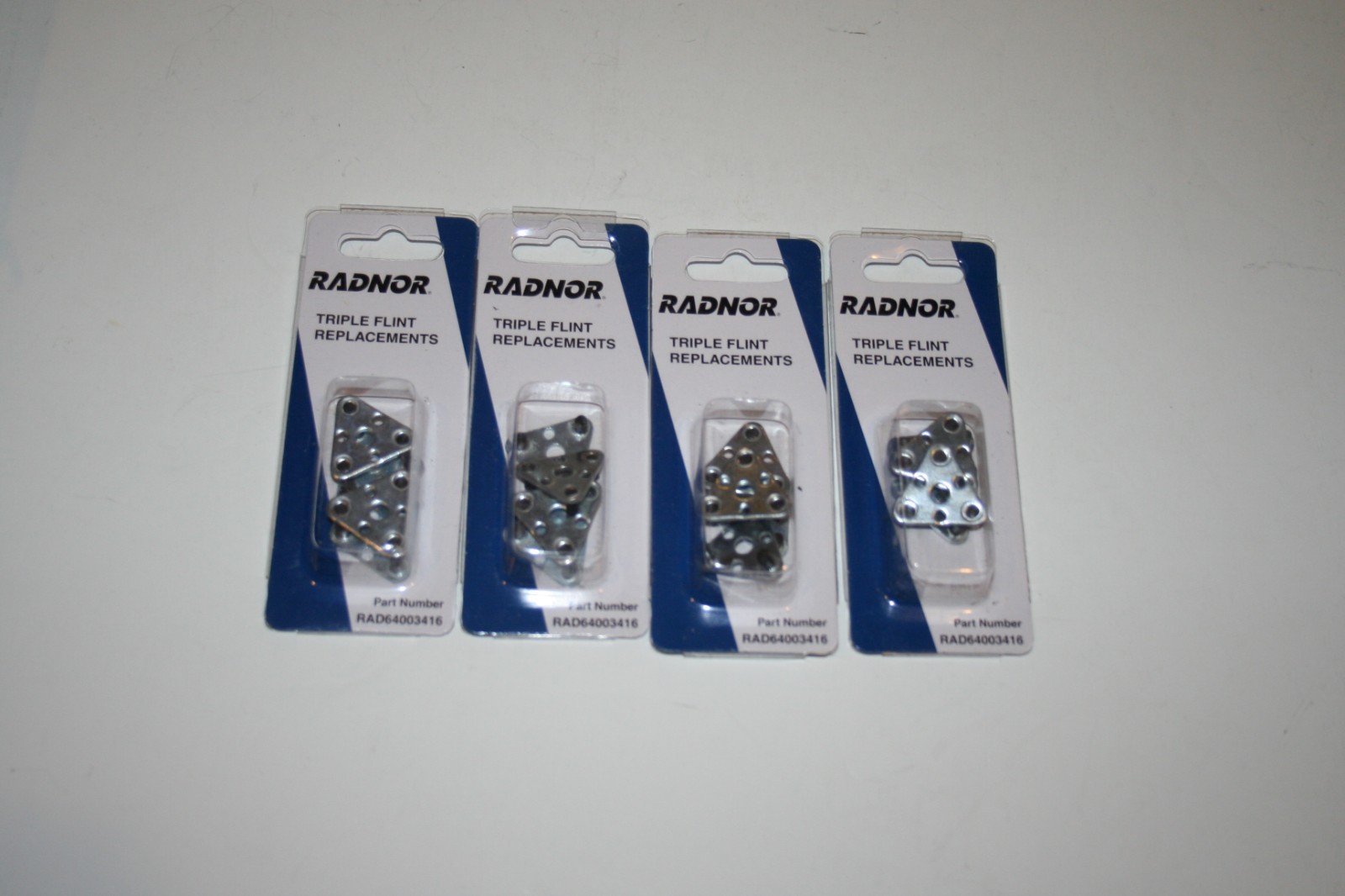 Triple Flint Replacement Striker Flints-4PK REPLACEMENT FLINT 4 Packs 16 pieces