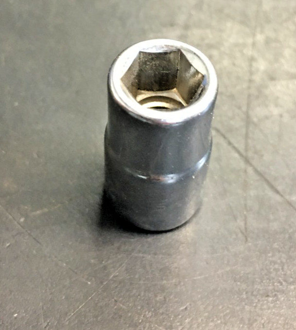 Husky Size 9/32" SAE, 1/4" Drive, 6 Point Socket, 20009, USA