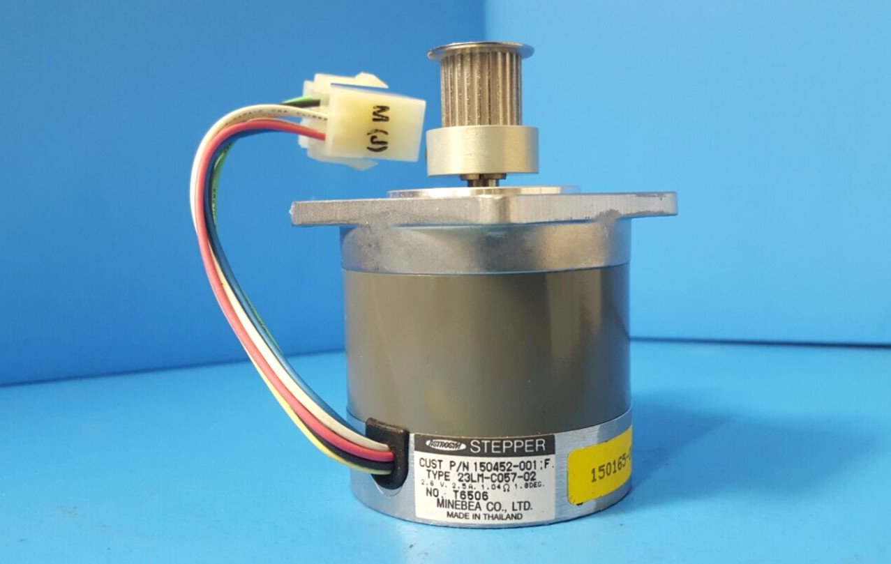 STEPPING MOTOR, 150452-001, MINEBEA, STEPPER MOTOR, 23LM-C057-02,  (1 PC)