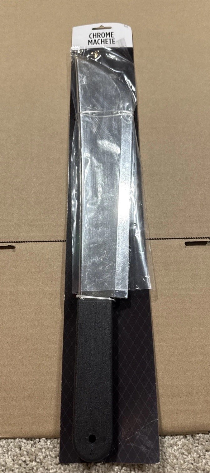 Giant Machete Knife Costume Horror Prop Fake Weapon Cosplay Halloween NEW