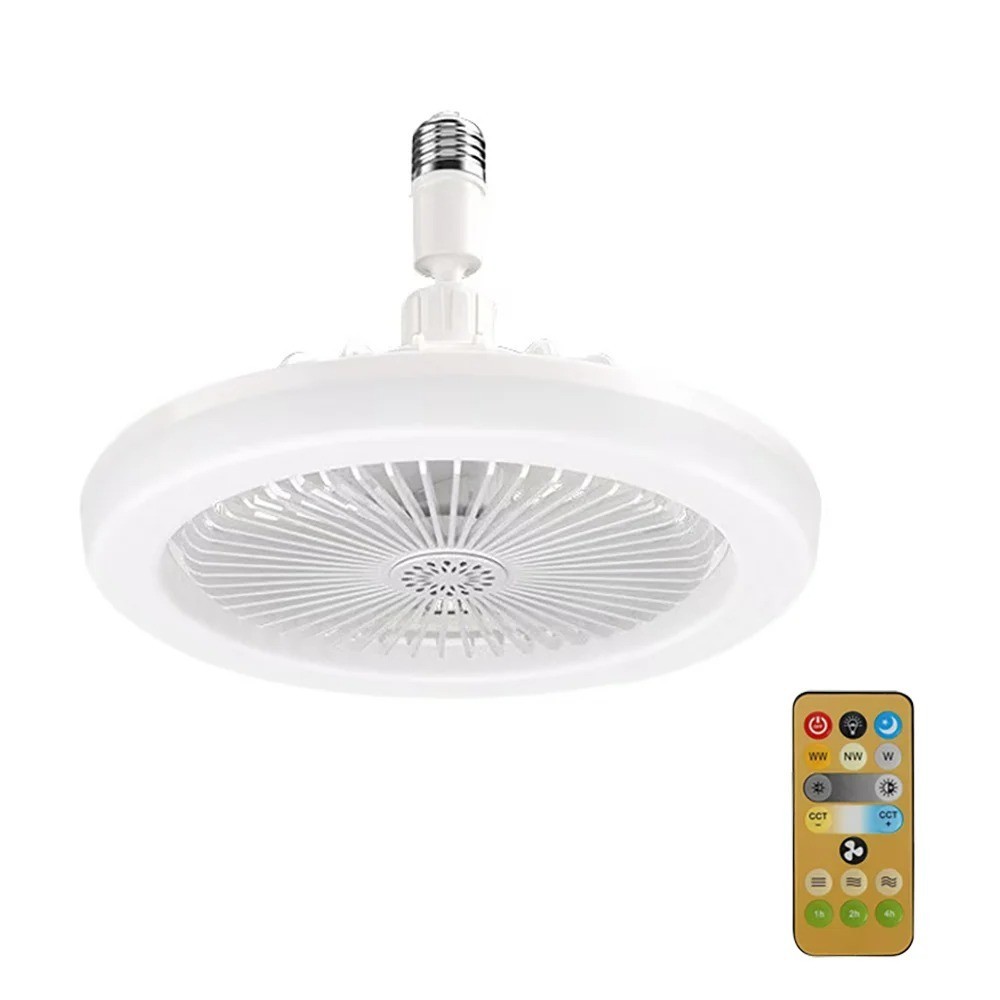 Dimmable Ceiling Fan with Lights and Remote Socket Fan light with Dimmable Led
