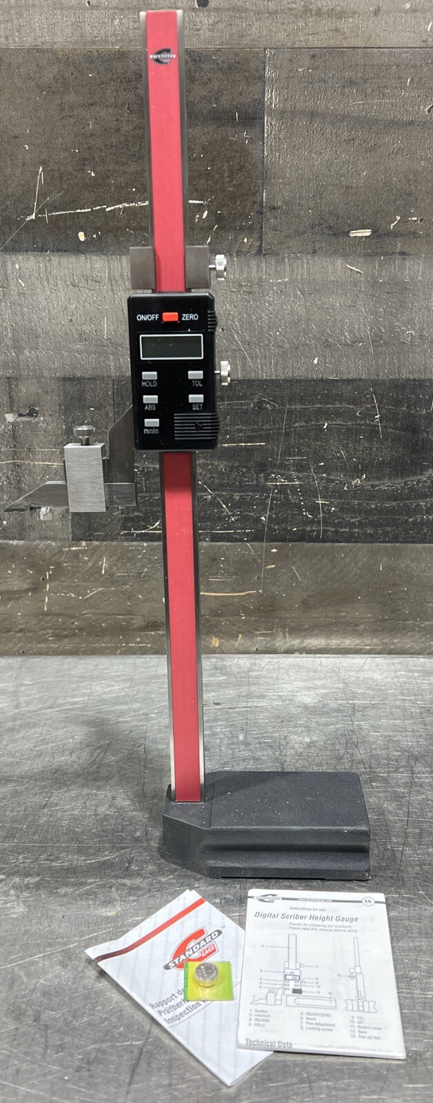 Standard Gage Company Digital Scriber Height Gauge Nos Surplus No Original Box