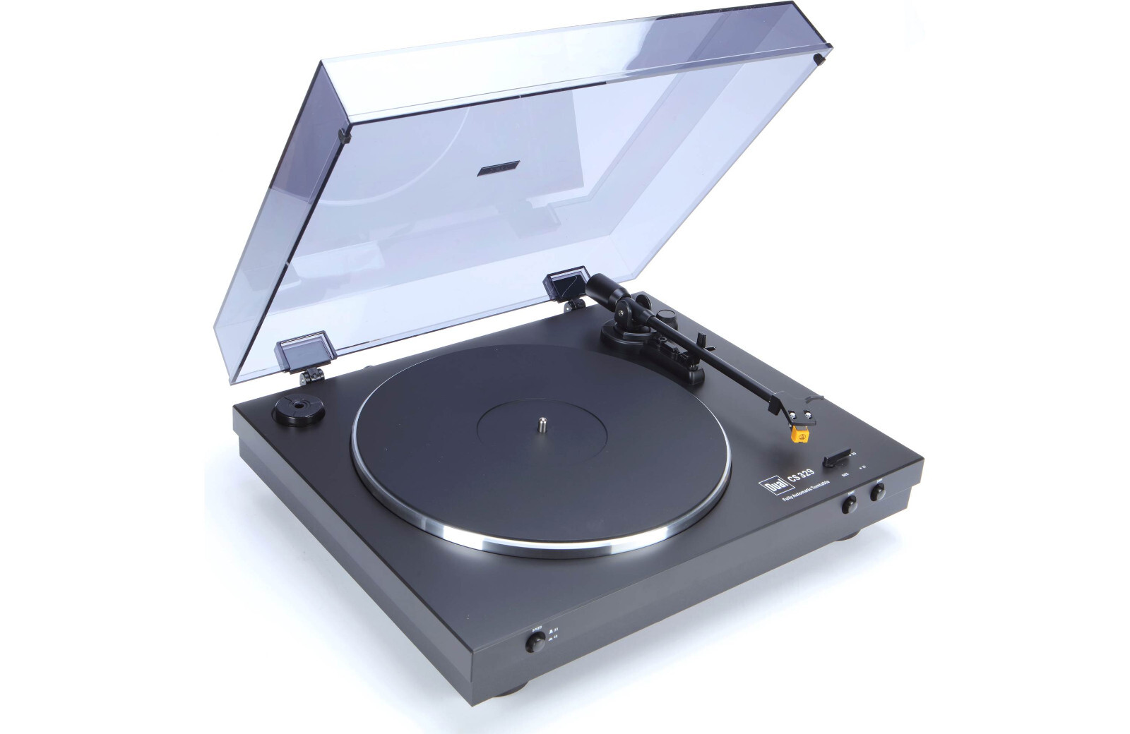 Dual CS 329 Fully automatic belt drive turntable with built-in phono preamp