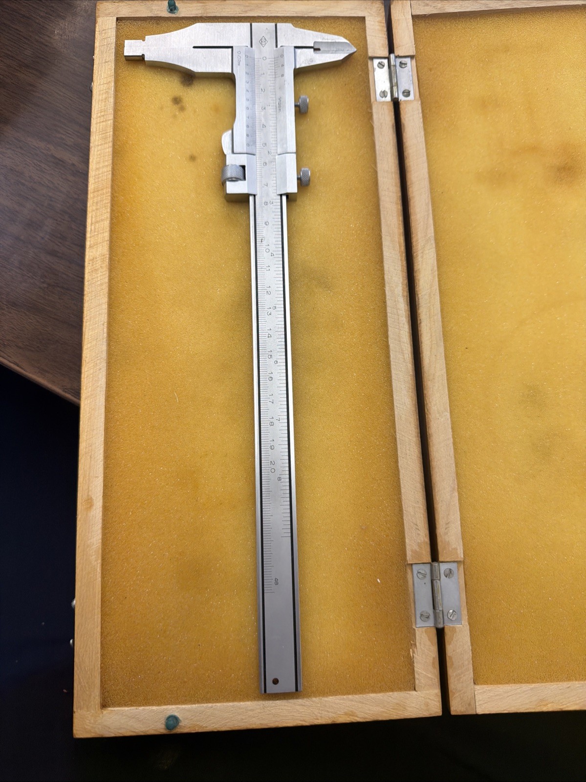Vintage Links Brand Vernier Caliper 200x0.02mm Rare