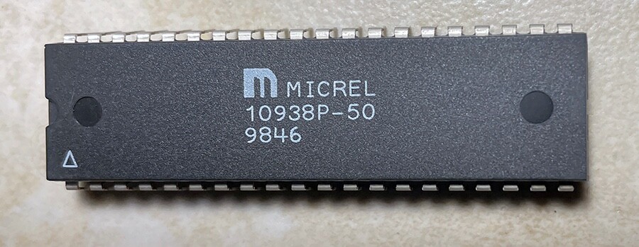 Micrel 10938P-50 CRT V.F. Dot Matrix Display Controller - NOS