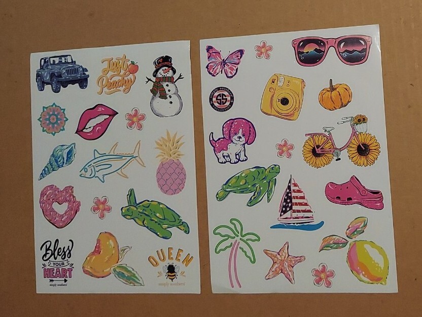 Simply Southern Lot Of 2 Sticker Sheets RARE