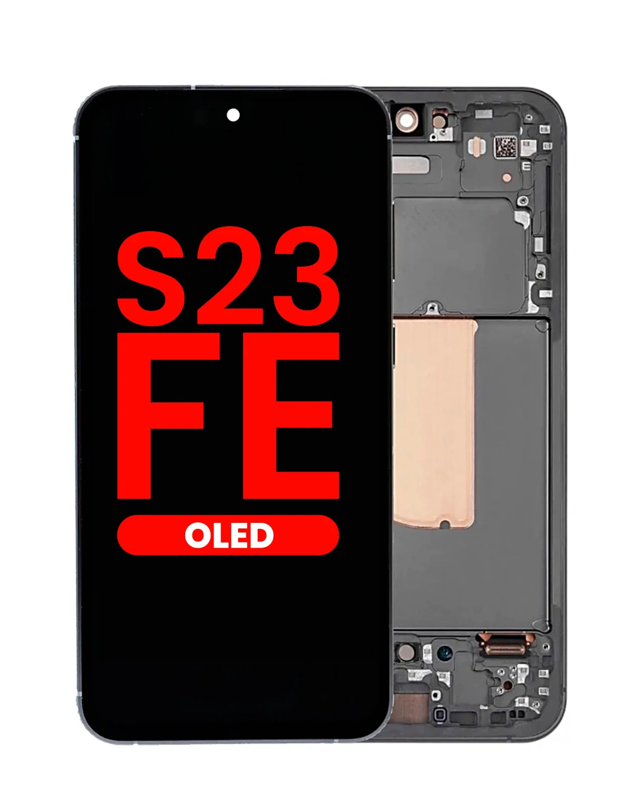 For Samsung Galaxy S23 FE 5G OLED Display Touchscreen with Frame & Fingerprint