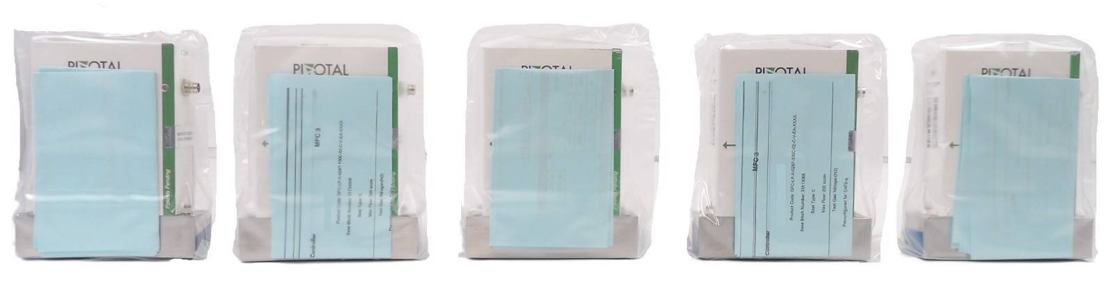 Pivotal Systems 32-03221 Mass Flow Controller MFC AMAT 0190-64036 Lot of 5 New