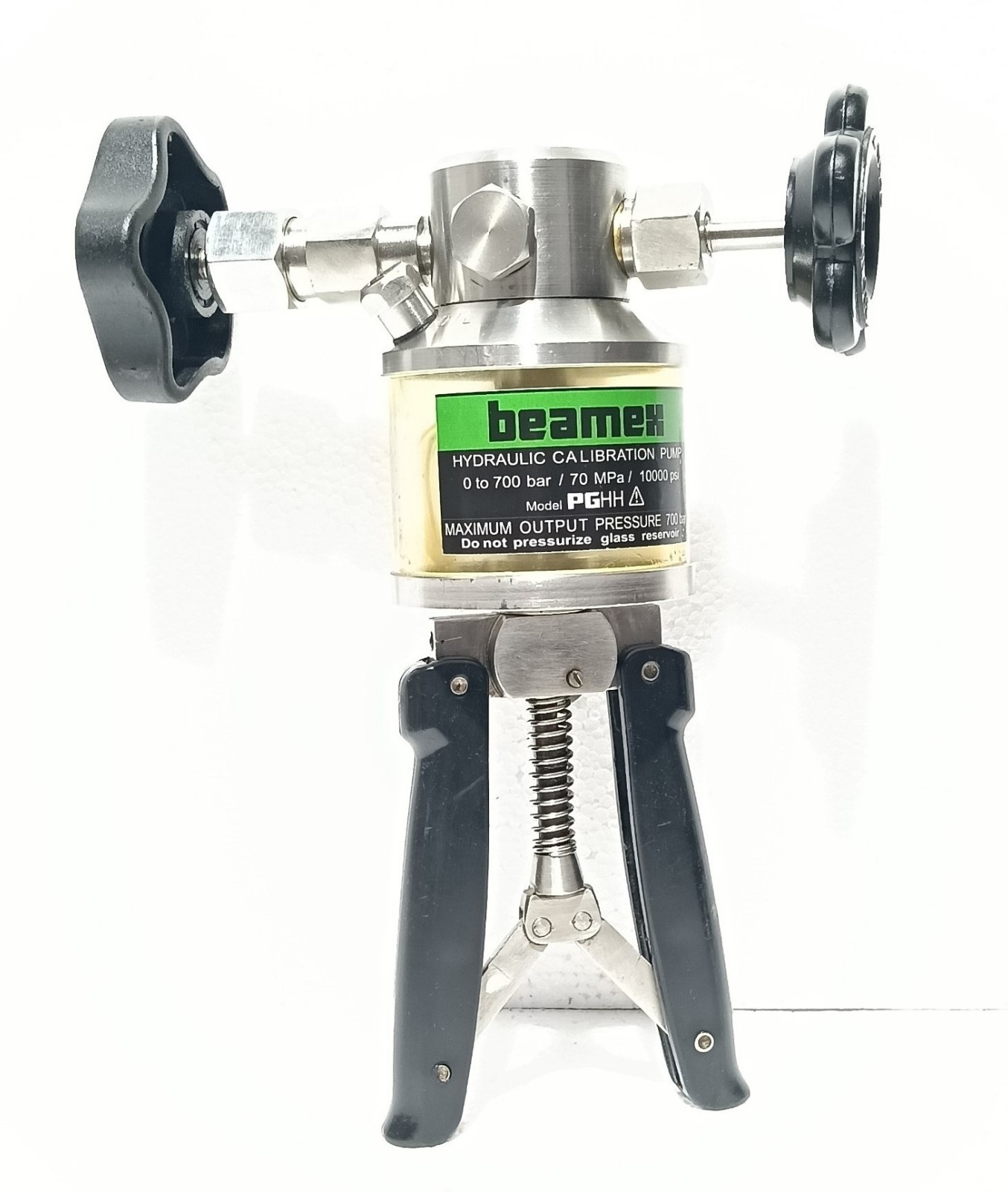 BEAMEX PGHH HAND-OPERATED PRESSURE CALIBRATION PUMP MAX 700 BAR #2