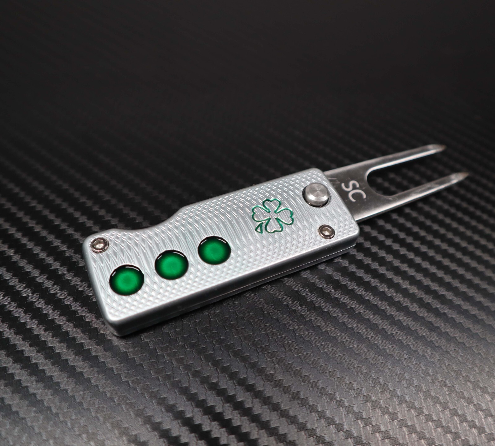 CUSTOM SONSCUSTOMSHOP Clover Golf Divot tool