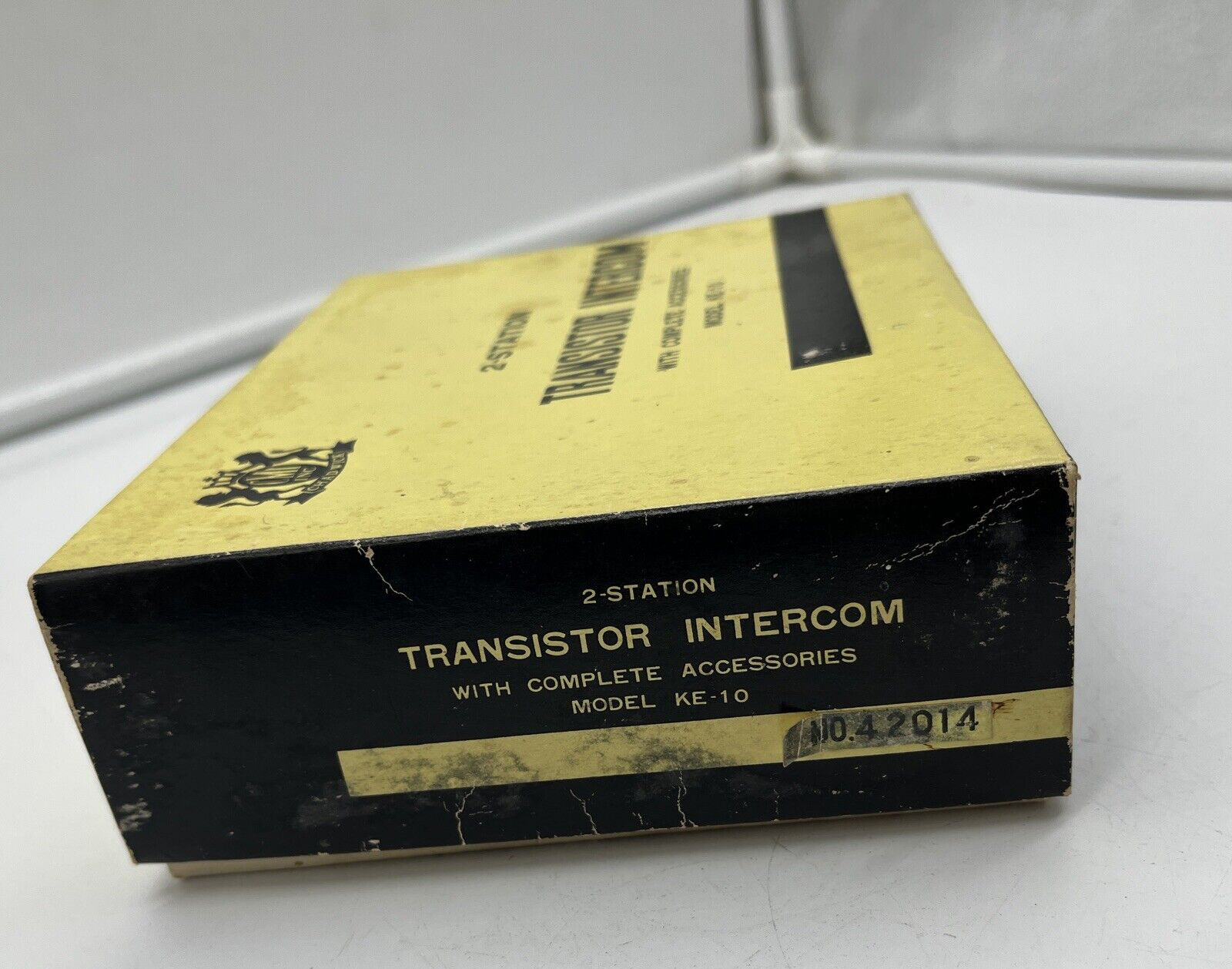 Vintage Chadwick 2-Station Transistor Intercom Model KE-10 NOS