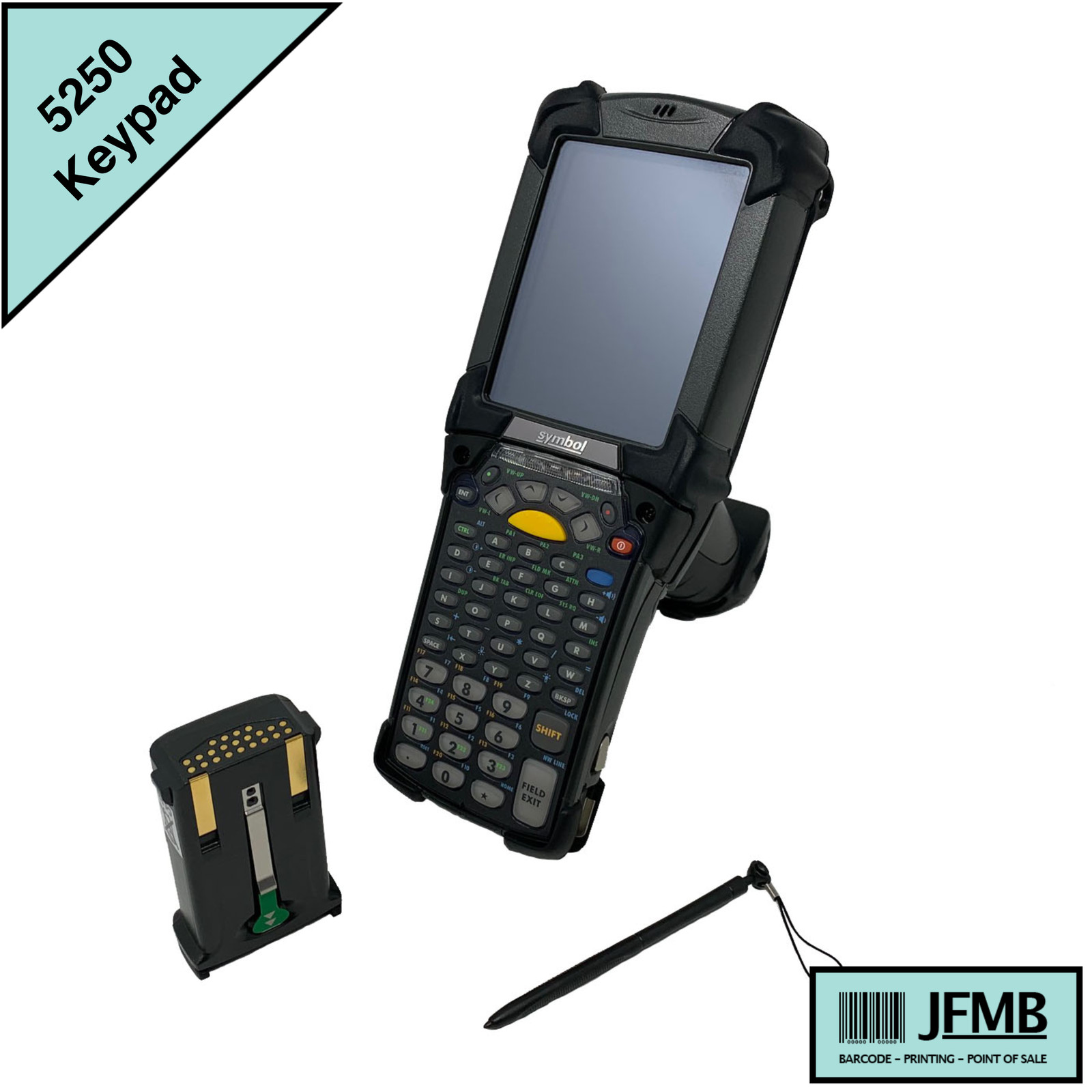 Motorola MC92N0-GJ0SYEAA6WR Barcode Scanner 1D Long Range 53 Key Android