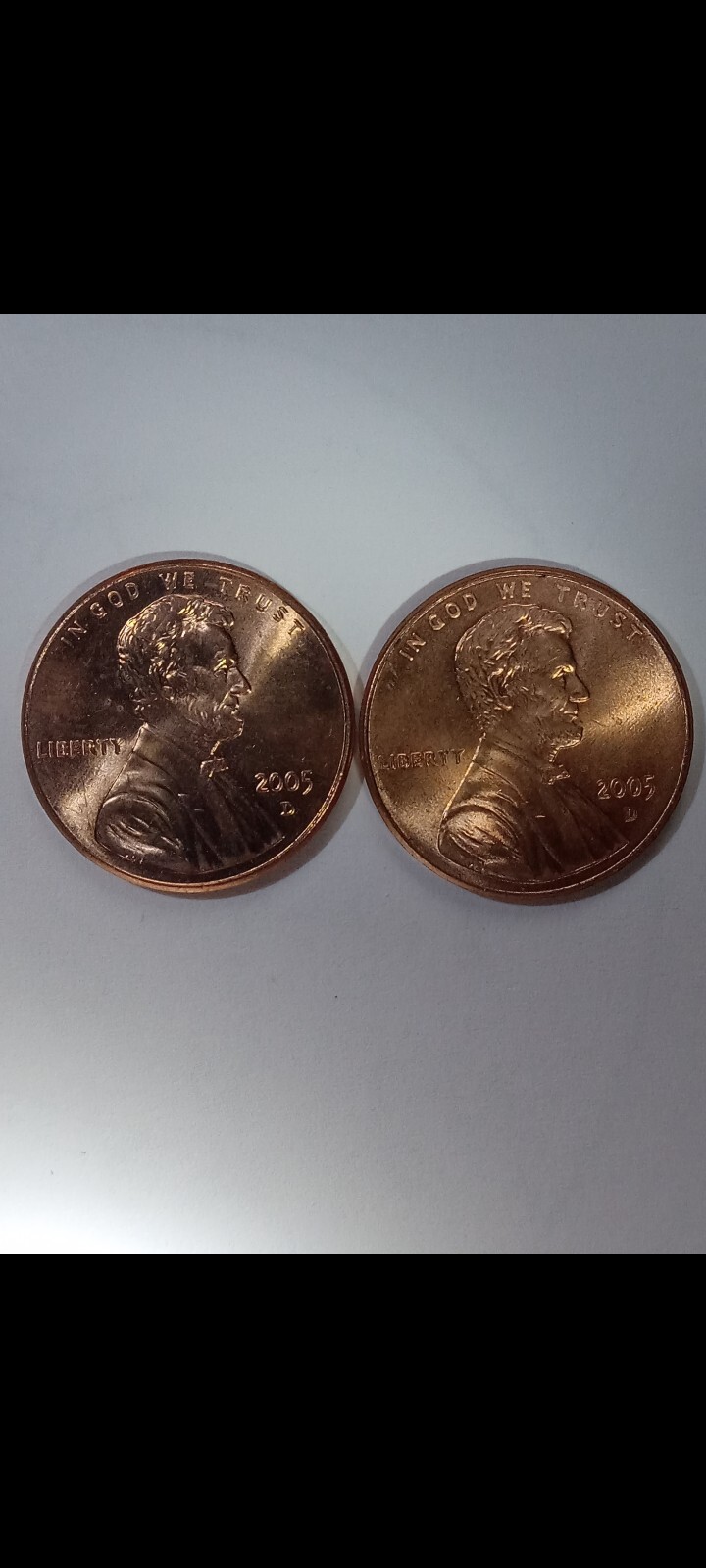 2005 Denver Lot With Extreme Obverse And Reverse Doubling On Both!!!