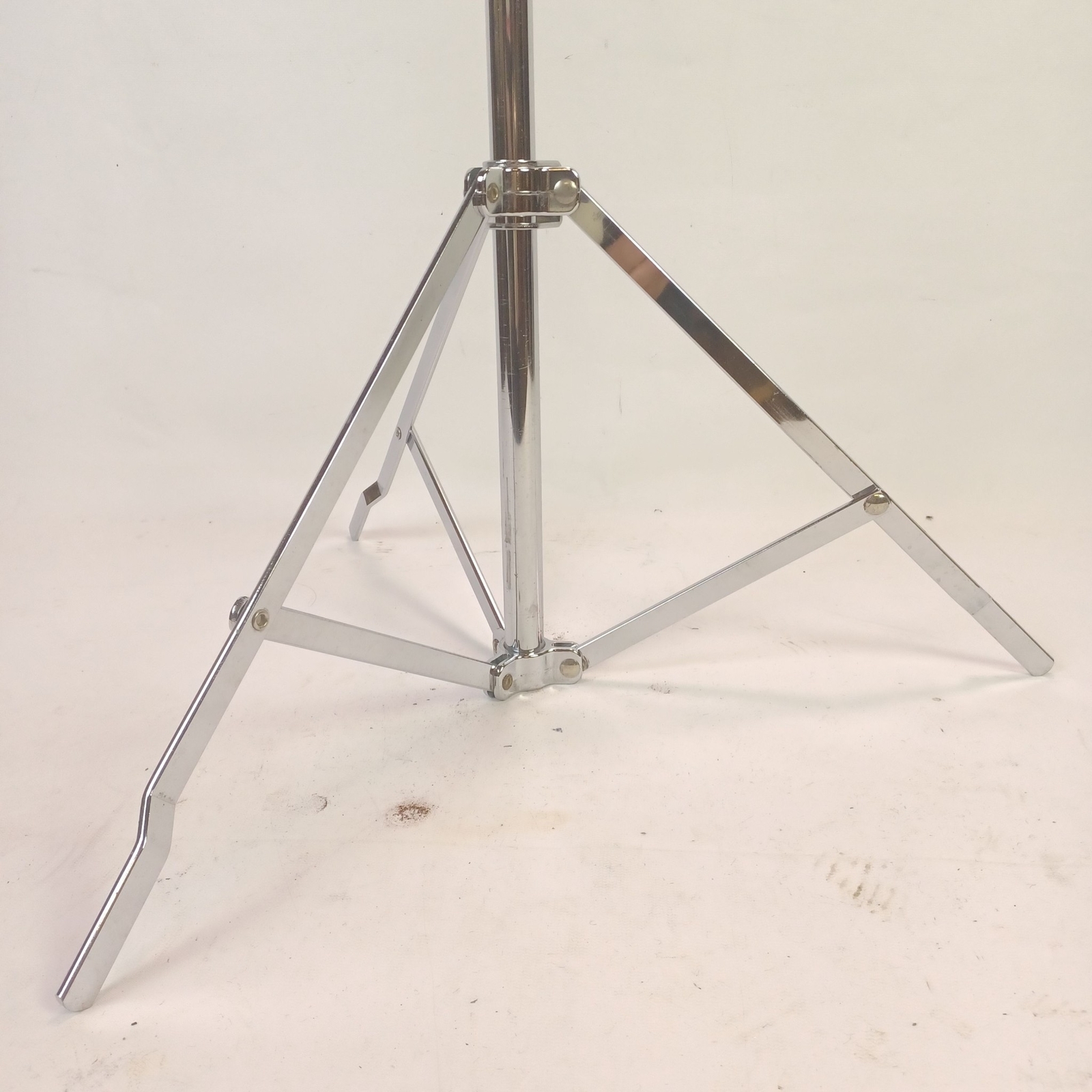 *Ludwig Atlas Cymbal Stand #1400/#1402 Vintage 60-70s Chrome Crash/Ride Classic*