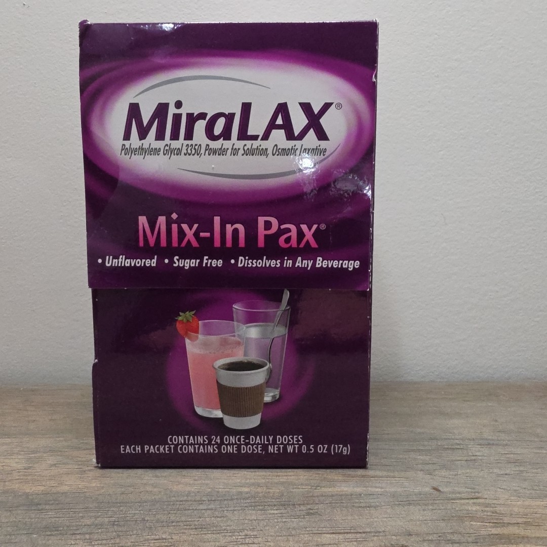MiraLAX Laxative Powder - 24 Packets 09/2027