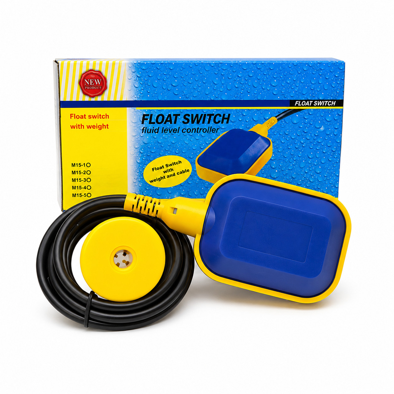 Float Switch Automatic Water or Liquid Level Sensor Sump Tank NO/NC Controller