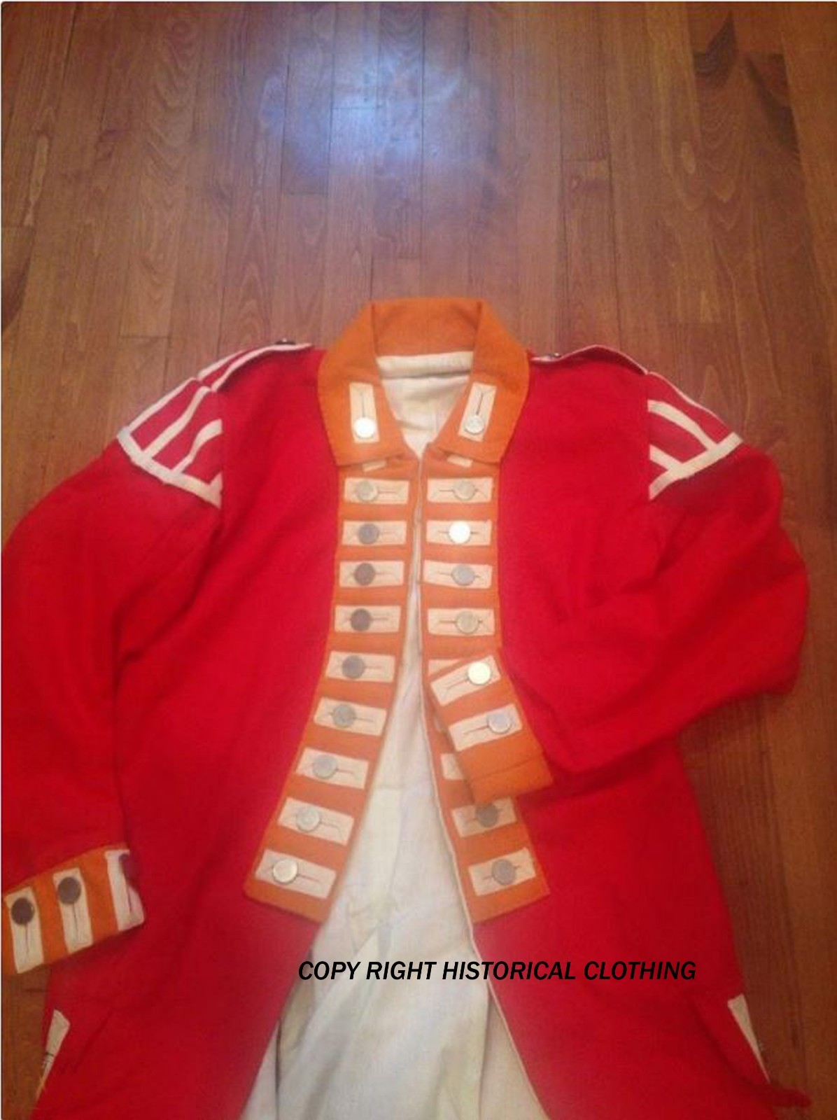 35th Regiment Grenadier British Regimental Coat Hand Stitched