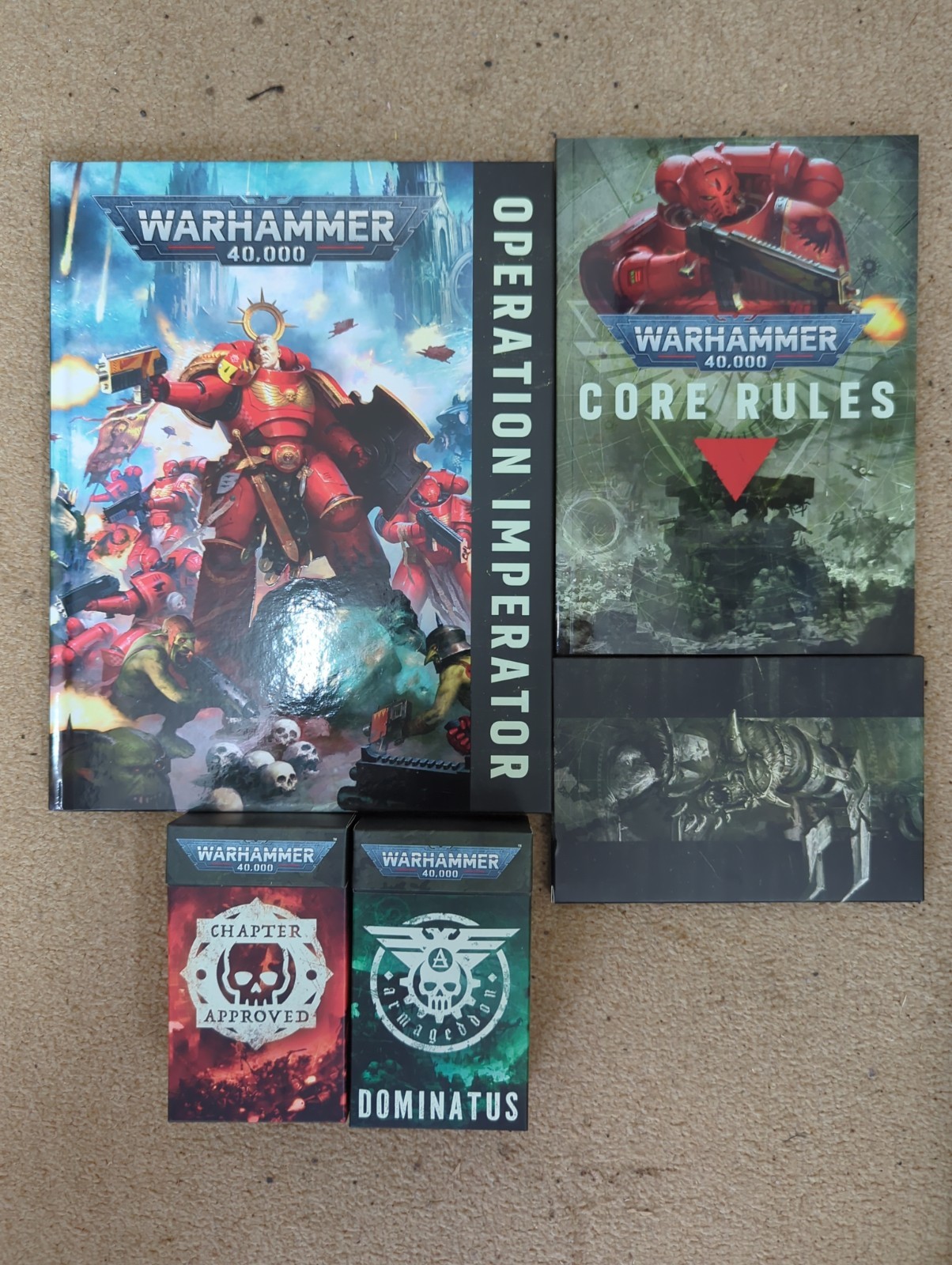 Warhammer 40k Armageddon 11th Edition Core Rule Book + Mission & Campaign Decks