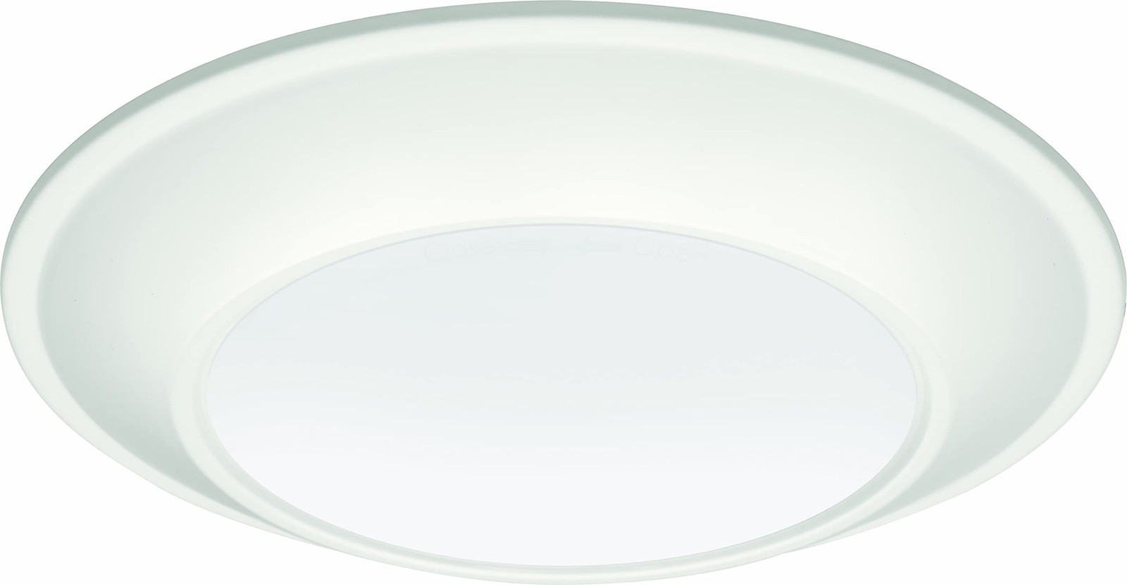 SlimBasics 6 Inch LED Ceiling Light, LED Surface Mount Downlight for Shower L...