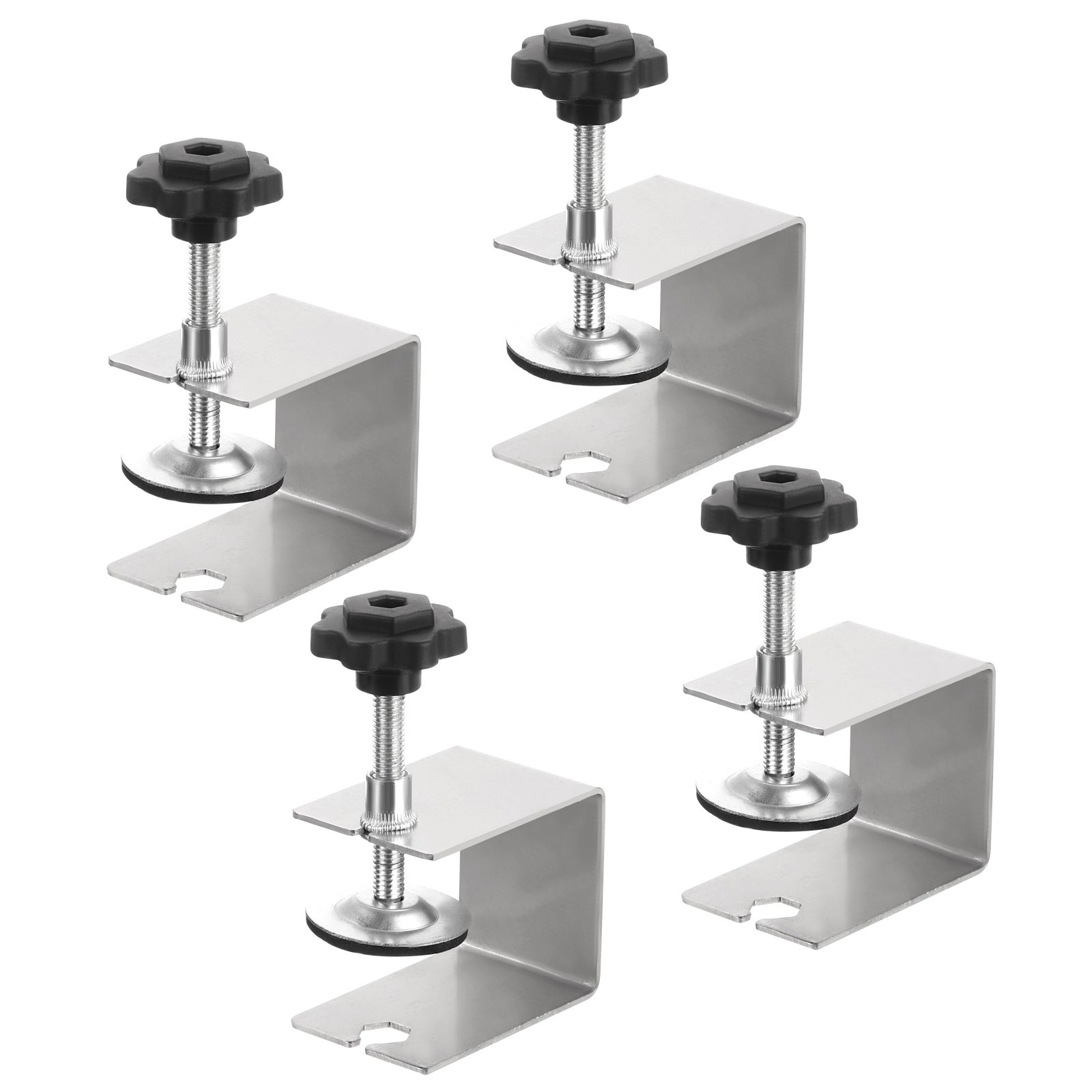 Drawer Front Installation Clamps Stainless Steel Cabinet C Clamps 4Pcs