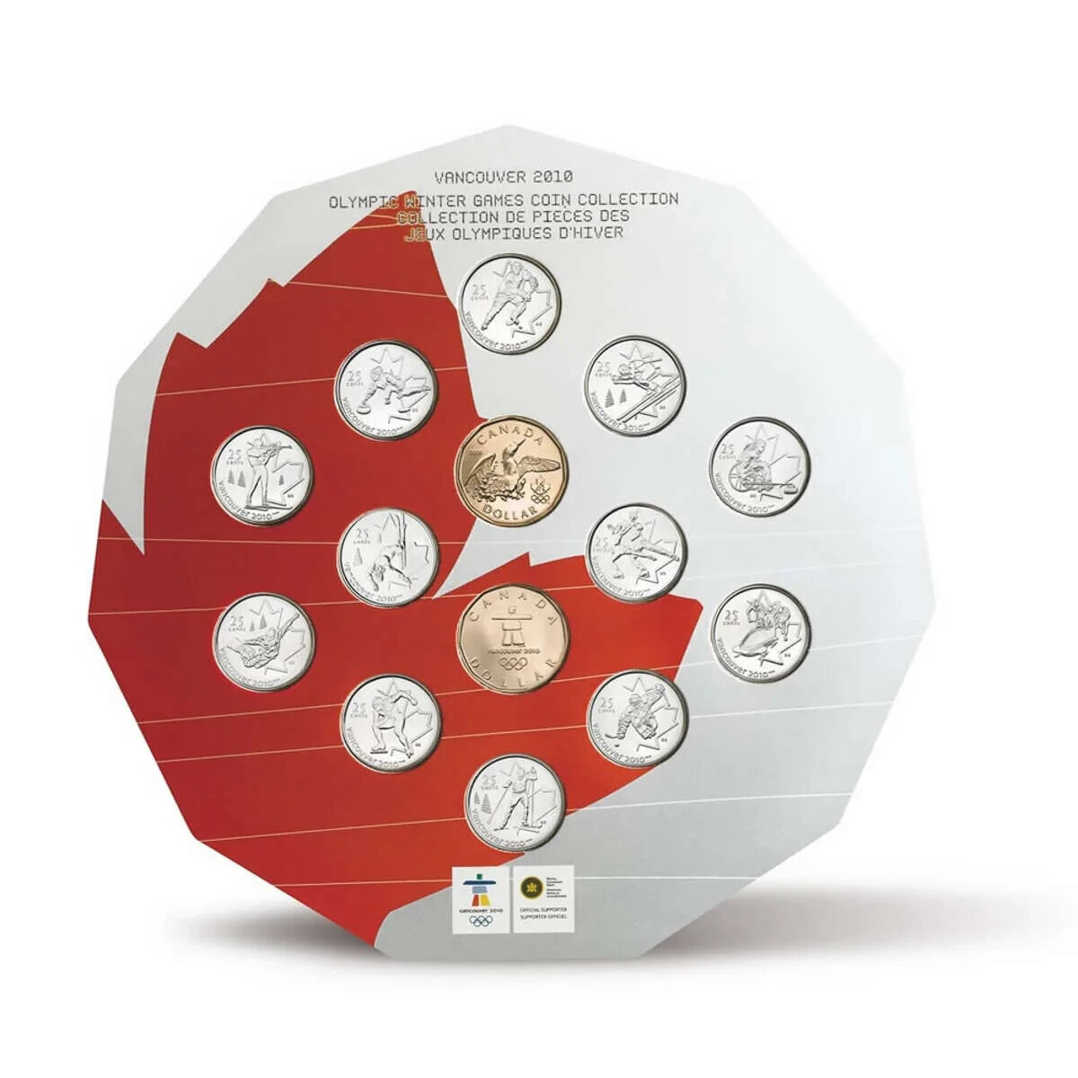 2010 Vancouver 2010 Olympic Winter Games Coin Collection