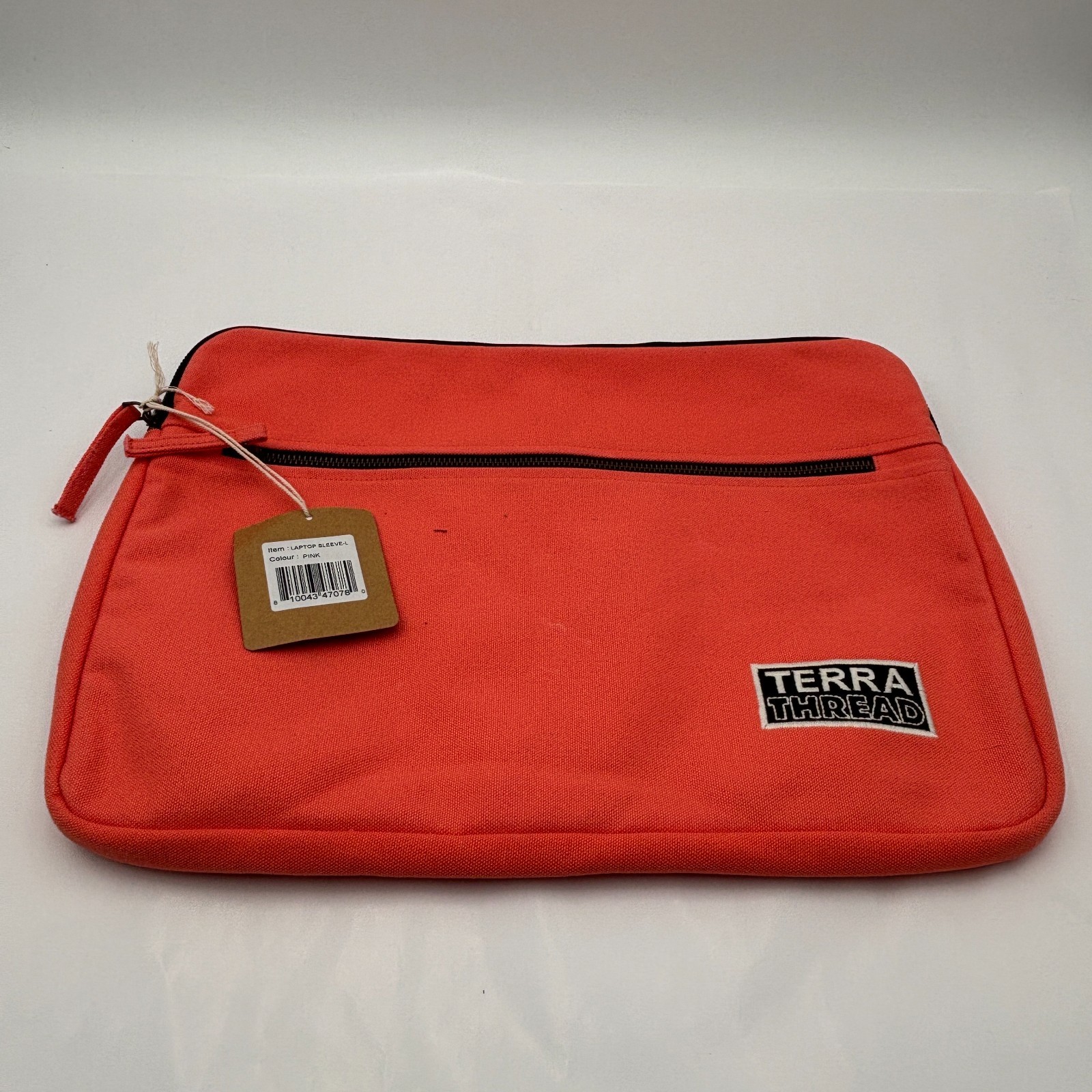 Terra Thread Erdig Large Laptop Sleeve Fit 16" - Coral Pink - Great Condition