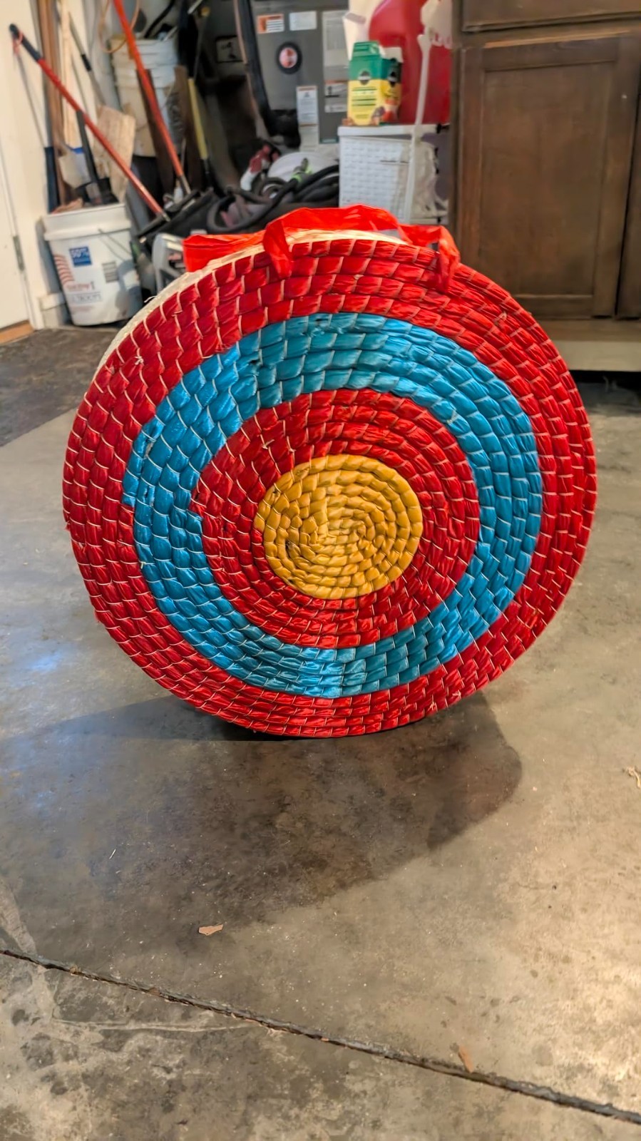 Handmade Straw Archery Target 20"