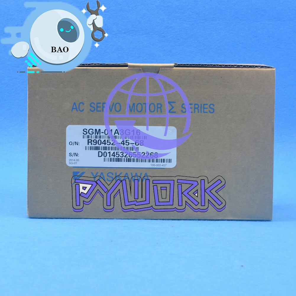 1PCS New in box Yaskawa Servo Motor SGM-01A3G16