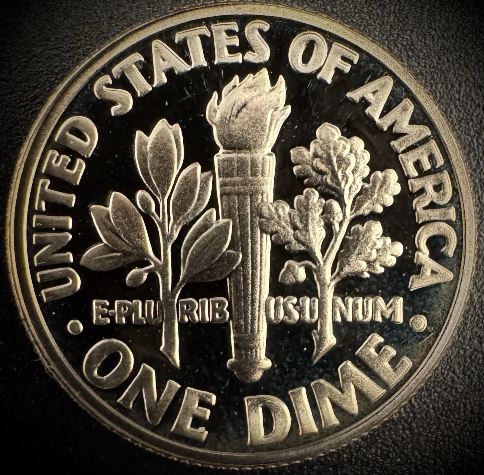 1985-S PROOF Roosevelt Dime 10C Clad DEEP CAMEO Coin From US Mint Proof Set