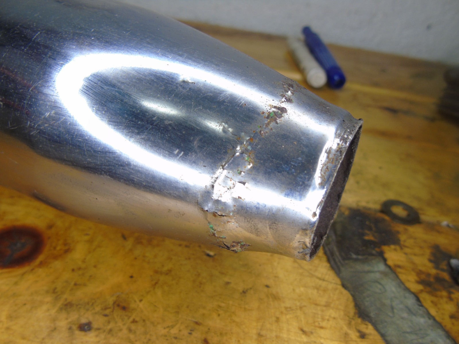 BSA B25 250 Exhaust Silencer