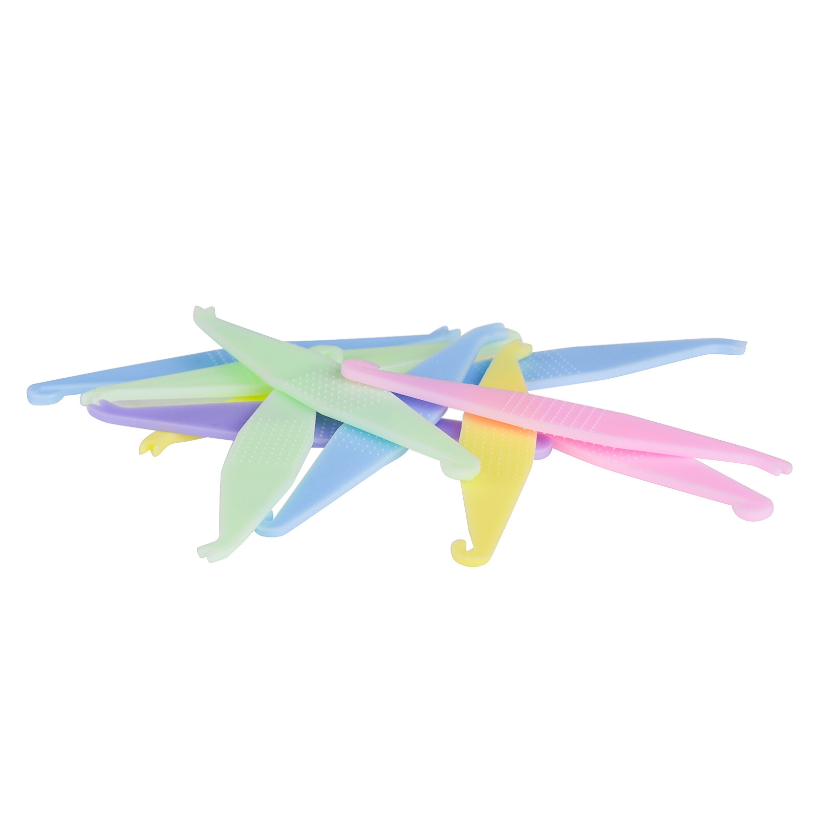 100 Pcs Dental Disposable Elastic Placing Hook Elastomeric Orthodontic Rubber