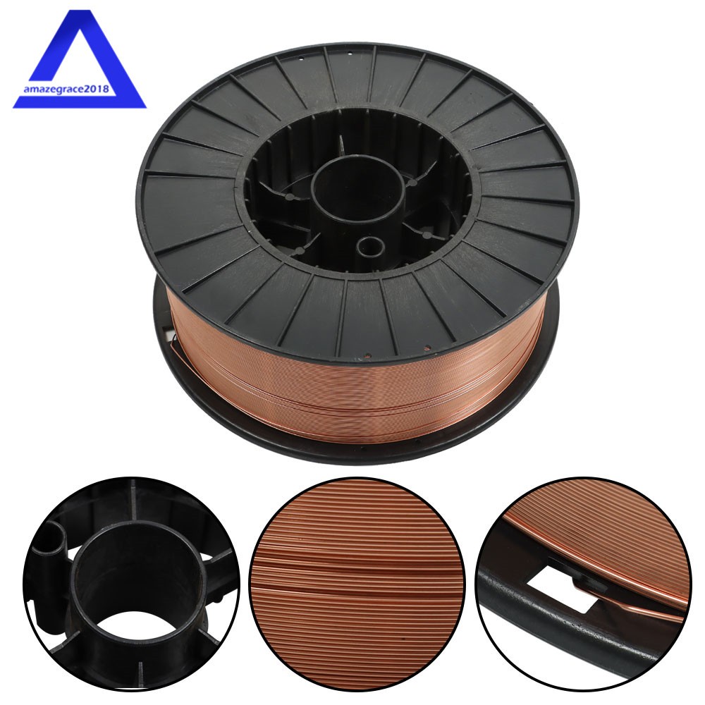 1 Roll 44 Lbs Roll ER70S-6 .030" (0.8 mm) Mild Steel MIG Welding Wire