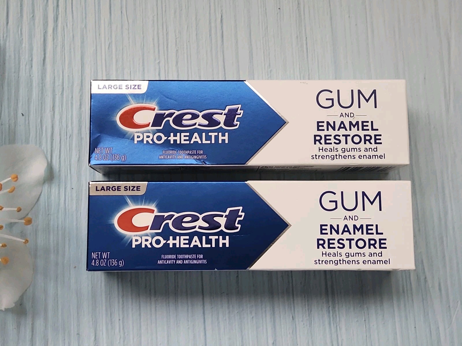 (Pack of 2) Crest Pro-Health Gum & Enamel Restore Toothpaste 4.8 oz Exp: 11-2027